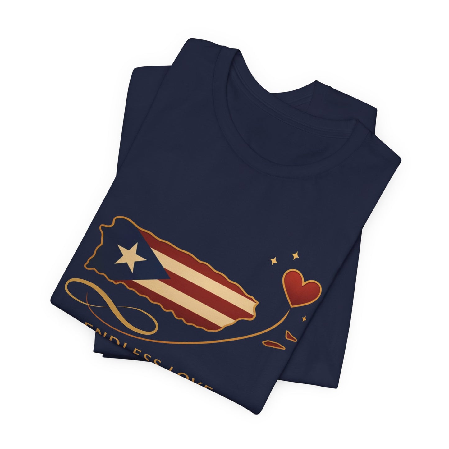 CAMISETA PR PUERTO RICO SHIRT PUERTO RICAN ENDLESS LOVE | 4EVERBORICUA