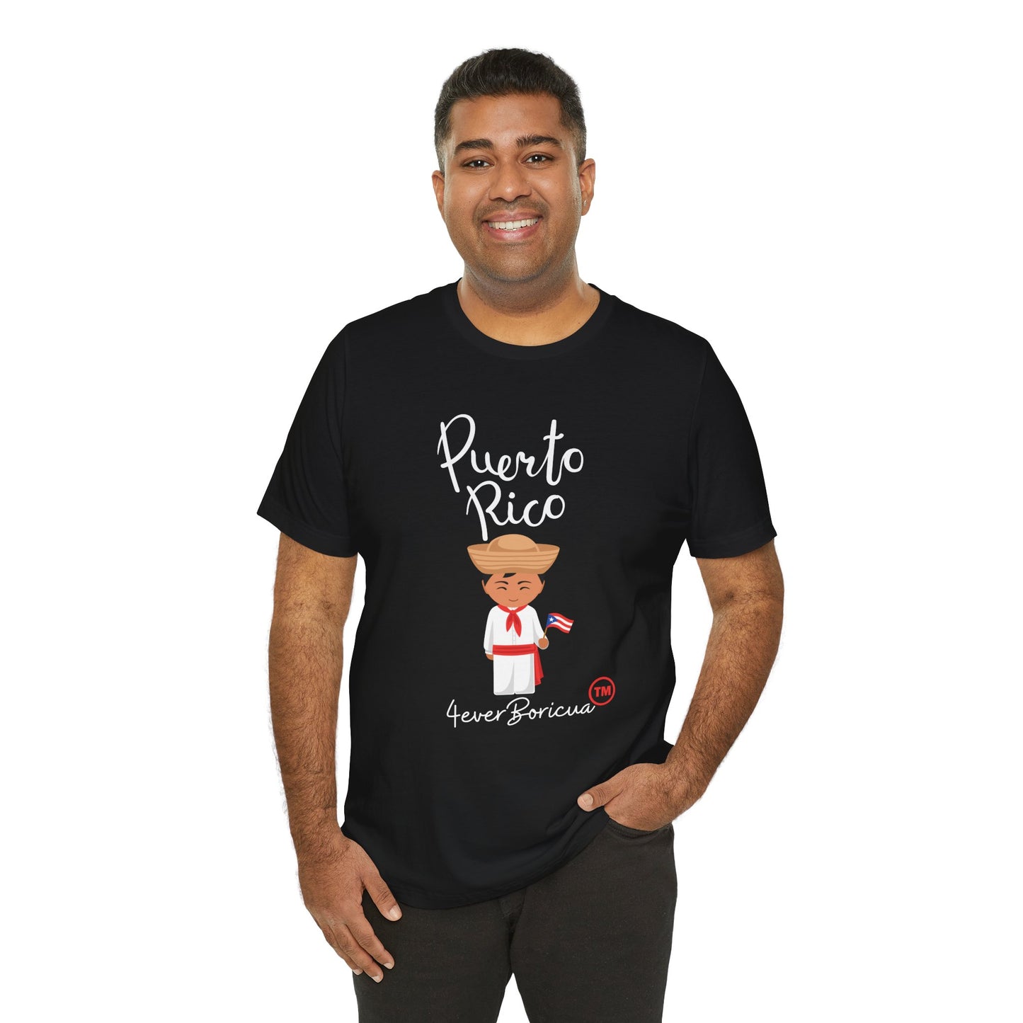 CAMISETAS PR UNISEX PUERTO RICO JIBARITO T-SHIRT | 4EVERBORICUA