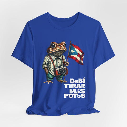 CAMISETAS PUERTO RICO Unisex True Royal SAPO CONCHO DTMF T-shirt 4EVERBORICUA