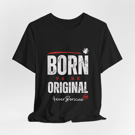 CAMISETAS PR UNISEX COQUI BORN TO BE ORIGINAL BLACK T-SHIRT |4EVERBORICUA