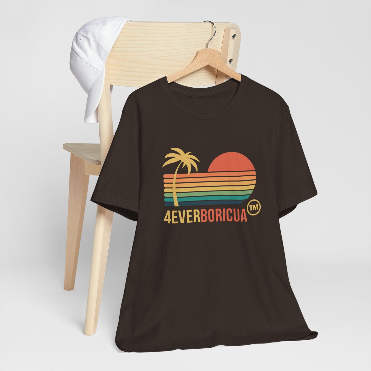 CAMISETAS PR PUERTO RICO RETRO COLORS SHIRT UNISEX| 4EVERBORICUA