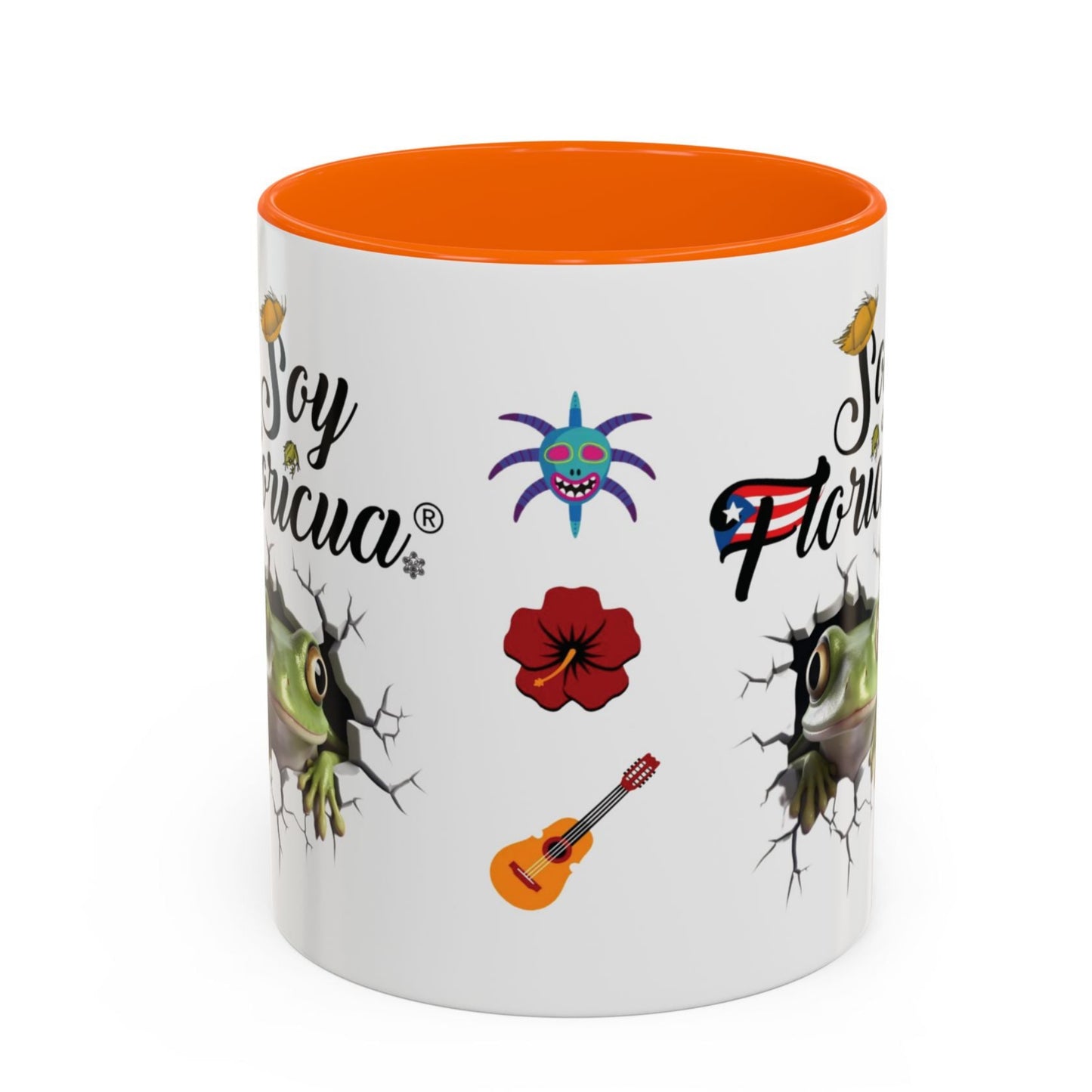 TAZA PUERTO RICO FLORIDA DIÁSPORA - SOY FLORICUA MUG|4EVERBORICUA