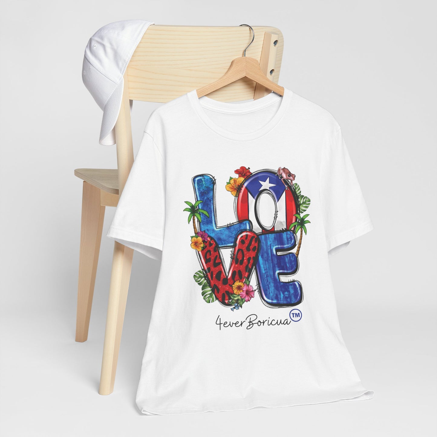 CAMISETAS PUERTO RICO SHIRTS LOVE BANDERA PR COQUI | 4EVERBORICUA