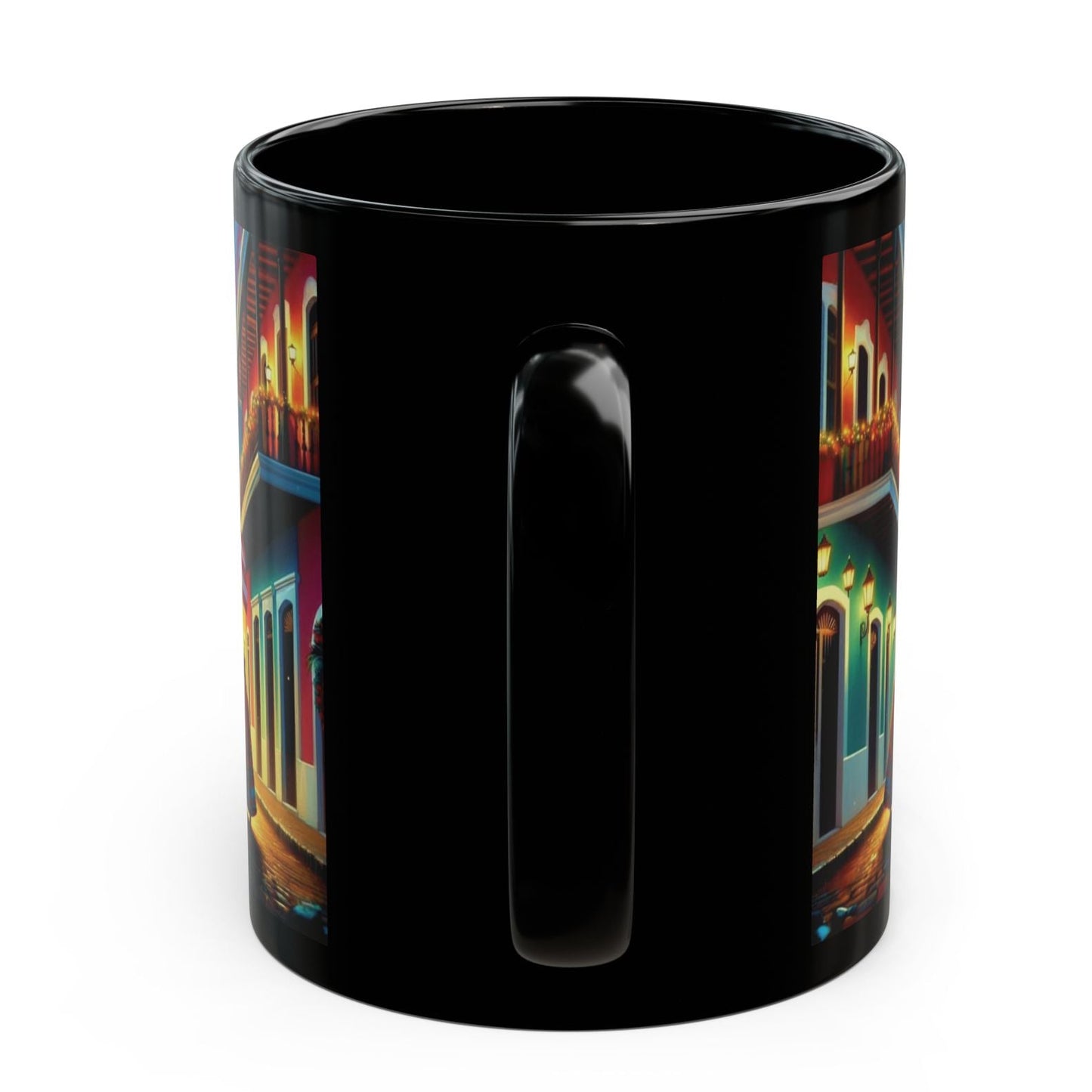 TRES REYES MAGOS CON JESÚS EN PR - Obra en Taza de 11oz. Diseño exclusivo de 4everBoricua | FREE SHIPPING!