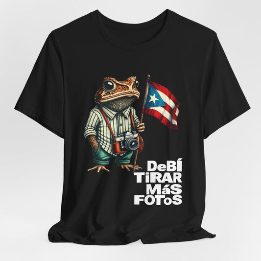 CAMISETA SAPO CONCHO DEBI TIRAR MAS FOTOS DTMF BAD BUNNY