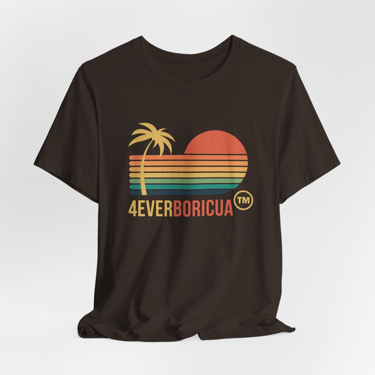 CAMISETAS PR PUERTO RICO RETRO COLORS SHIRT UNISEX| 4EVERBORICUA