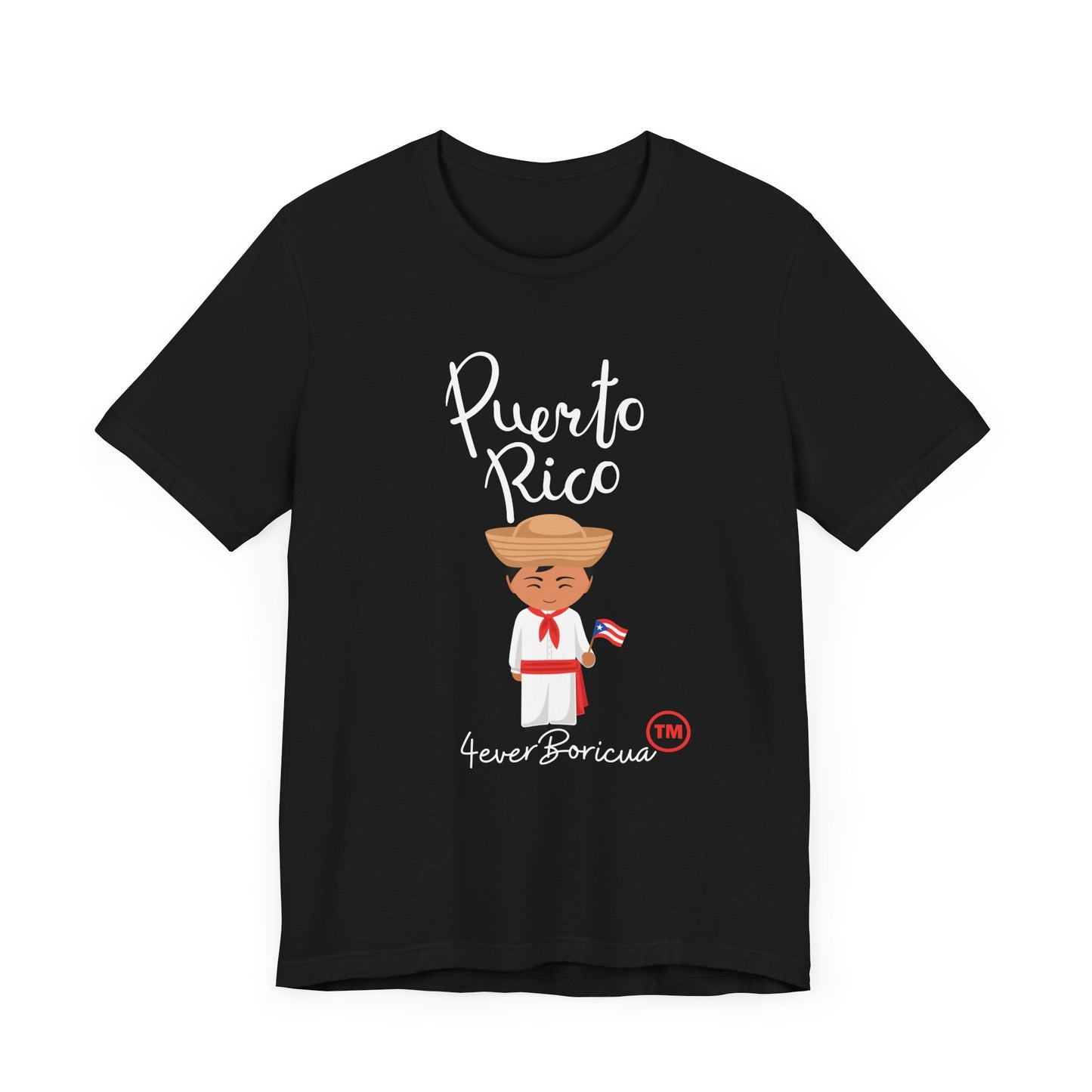 CAMISETAS PR UNISEX PUERTO RICO JIBARITO T-SHIRT | 4EVERBORICUA