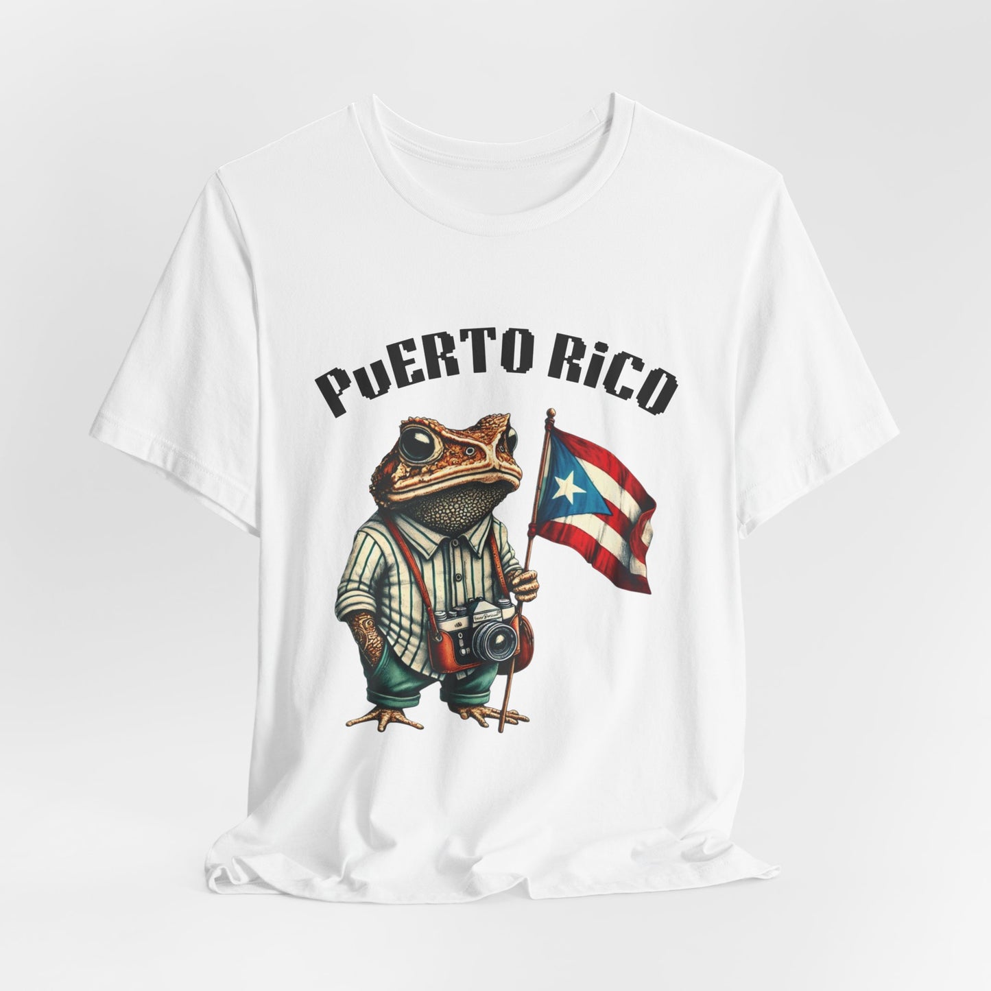 CAMISETAS PR SHIRTS SAPO CONCHO BANDERA PUERTO RICO | 4VERBORICUA