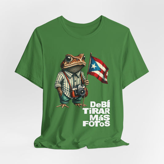 CAMISETAS PR SHIRTS Green SAPO CONCHO DTMF |4EVERBORICUA