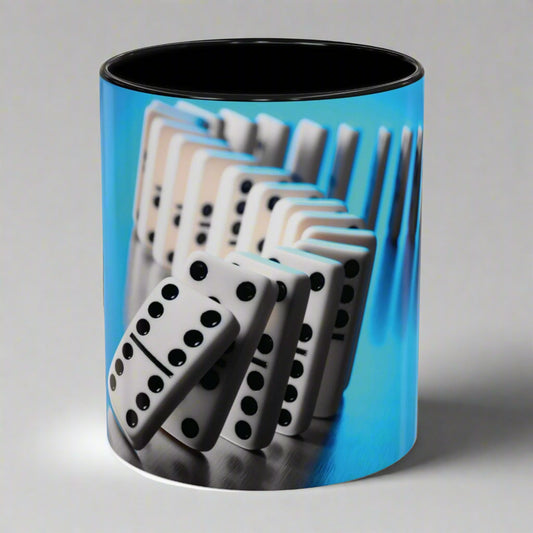 TAZA PUERTO RICO JUEGO DE DOMINÓ Dominoes Lovers Mug | 4EVERBORICUA