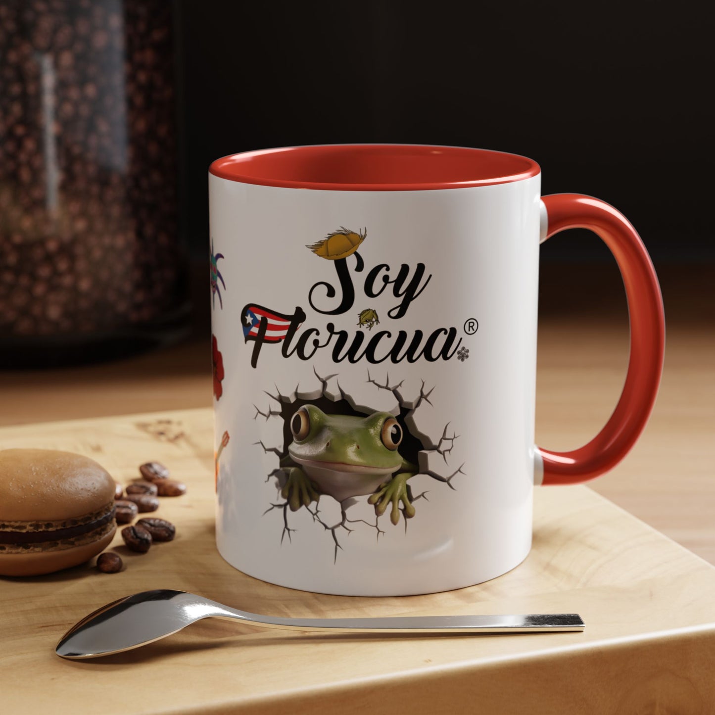 TAZA PUERTO RICO FLORIDA DIÁSPORA - SOY FLORICUA MUG|4EVERBORICUA