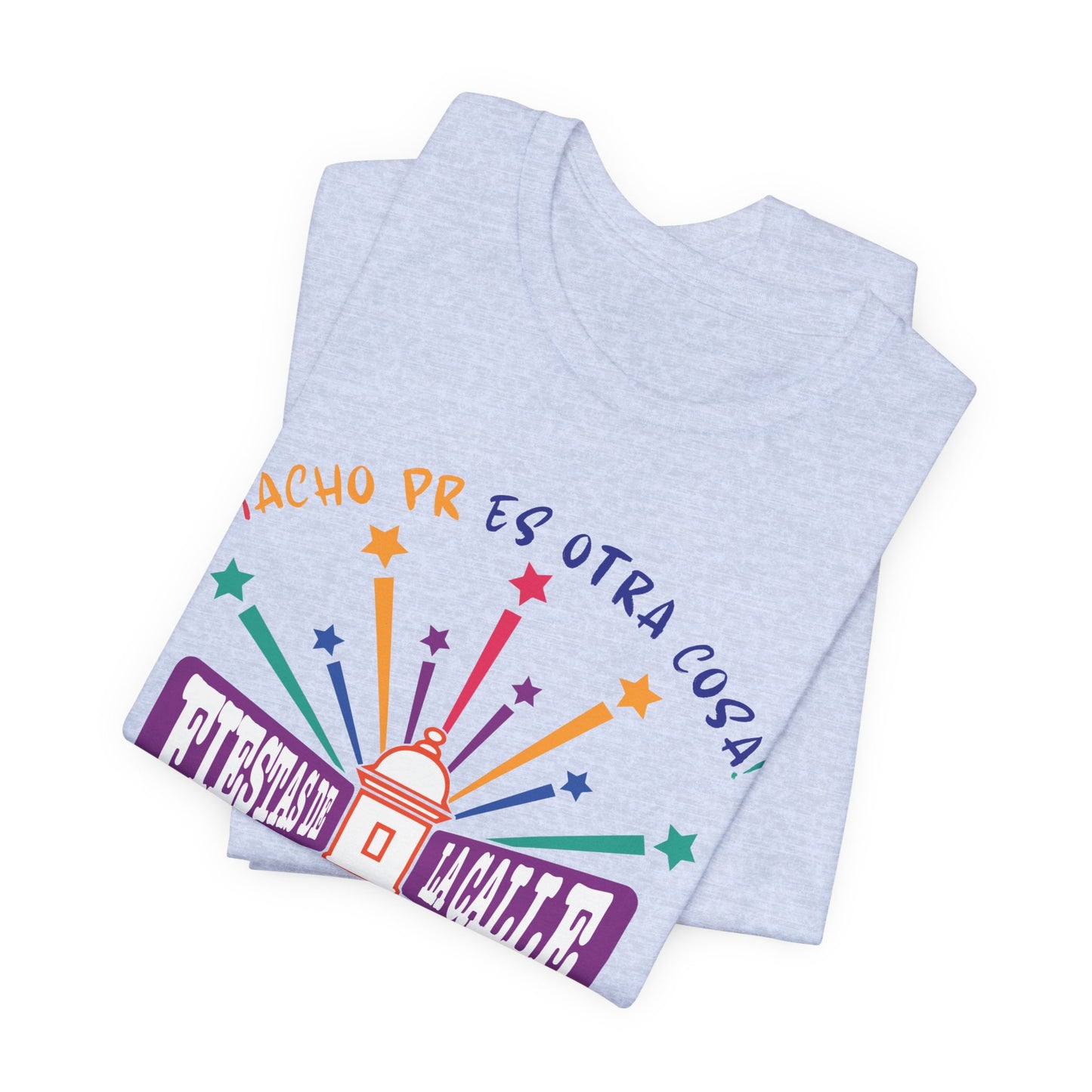 Camiseta Unisex ACHO PR Es Otra Cosa SANSE 2026 Puerto Rico PR Shirts Fiestas de la Calle San Sebastián Blue | 4everBoricua