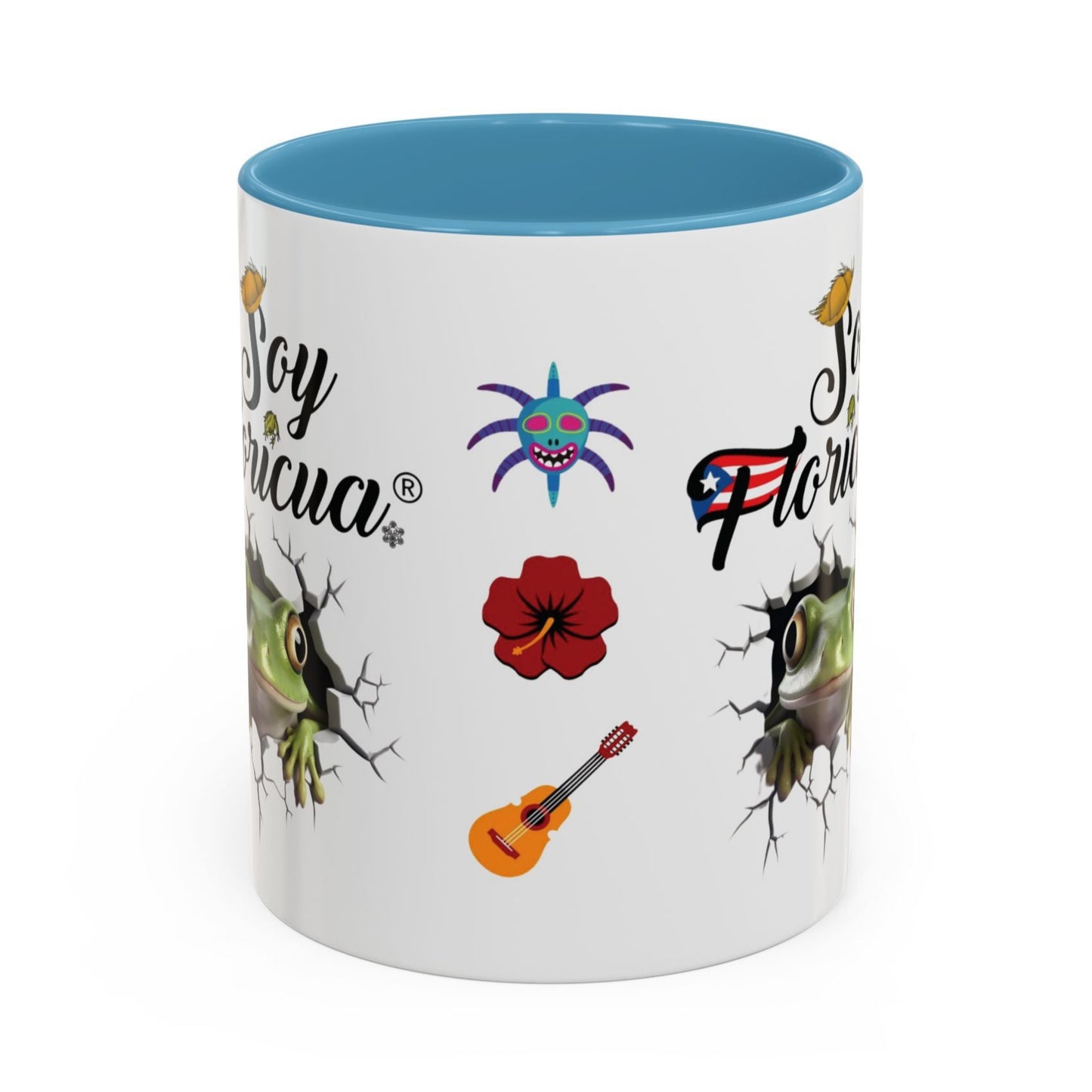 TAZA PUERTO RICO FLORIDA DIÁSPORA - SOY FLORICUA MUG|4EVERBORICUA