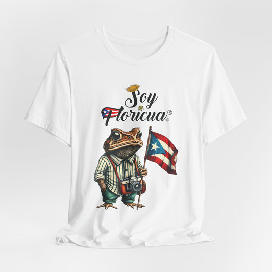 CAMISETAS PR PUERTO RICO DIASPORA FLORIDA SAPO CONCHO | 4EVERBORICUA
