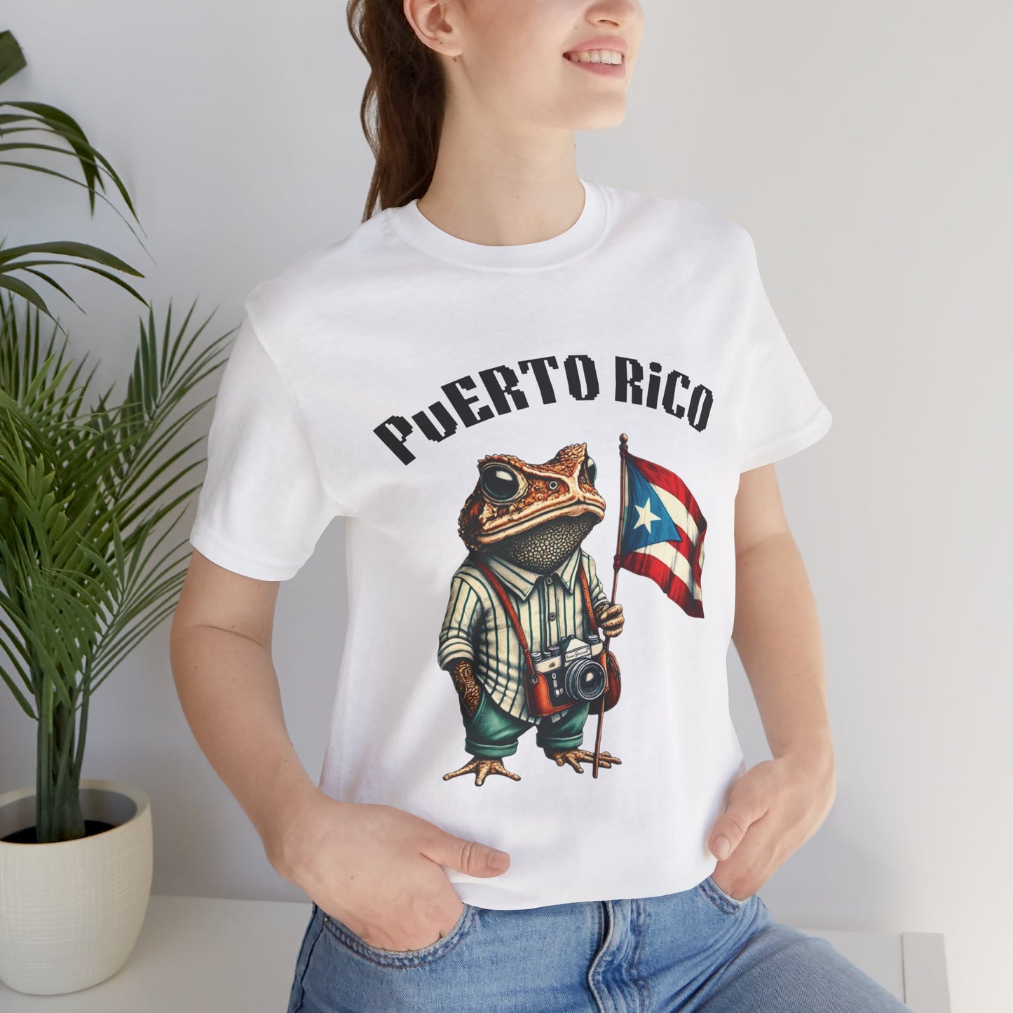 CAMISETAS PR SHIRTS SAPO CONCHO BANDERA PUERTO RICO | 4VERBORICUA