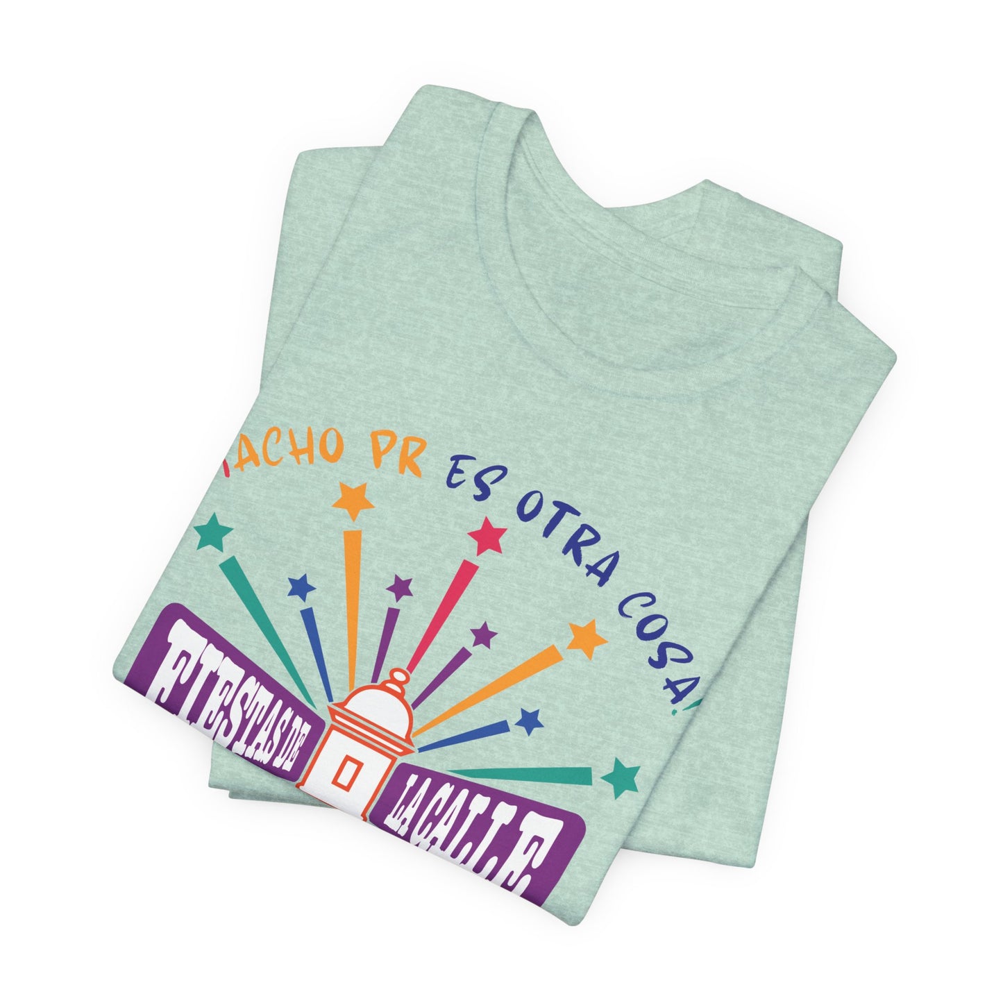 Camiseta Unisex ACHO PR Es Otra Cosa SANSE 2026 Puerto Rico PR Shirts Fiestas de la Calle San Sebastián Mint | 4everBoricua