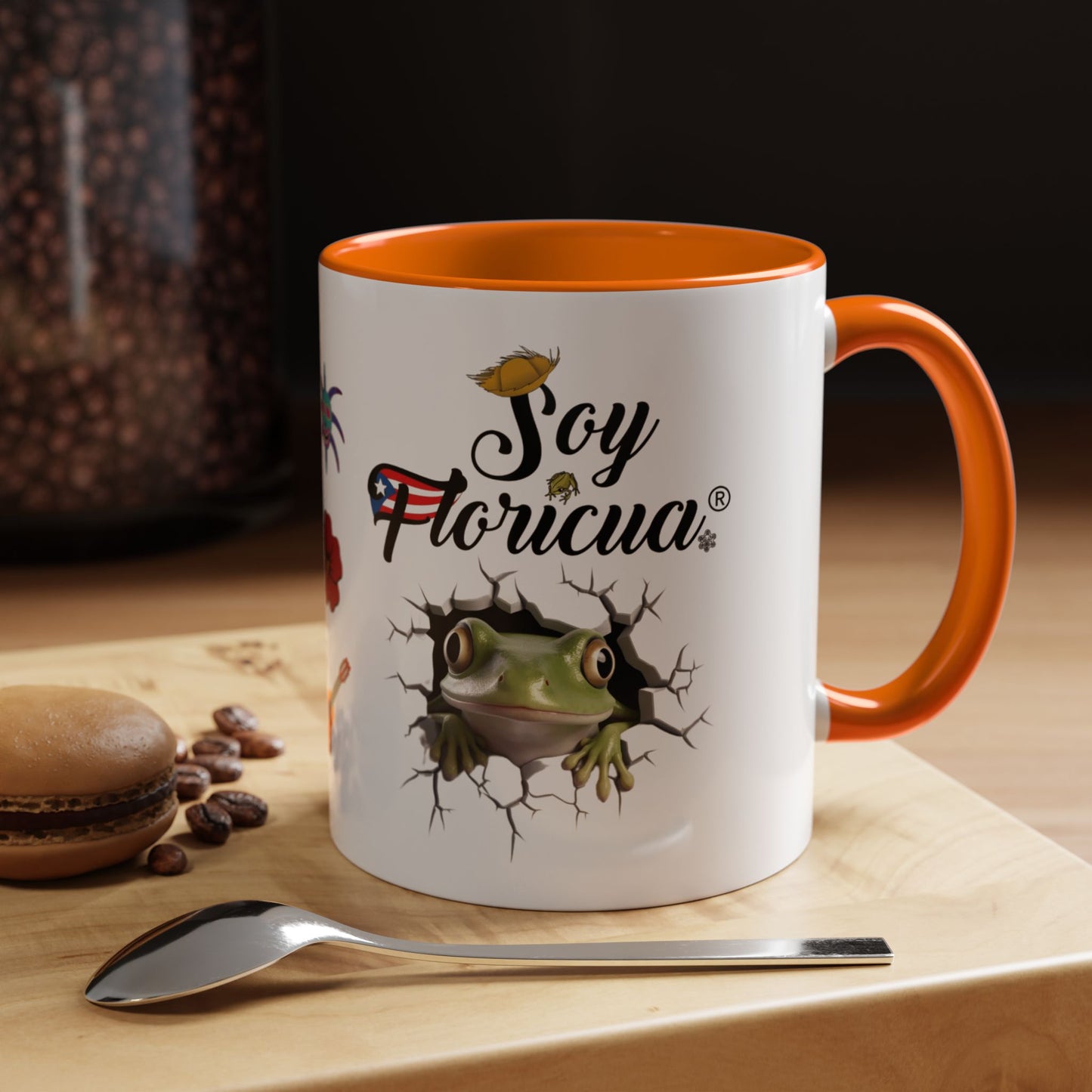 TAZA PUERTO RICO FLORIDA DIÁSPORA - SOY FLORICUA MUG|4EVERBORICUA