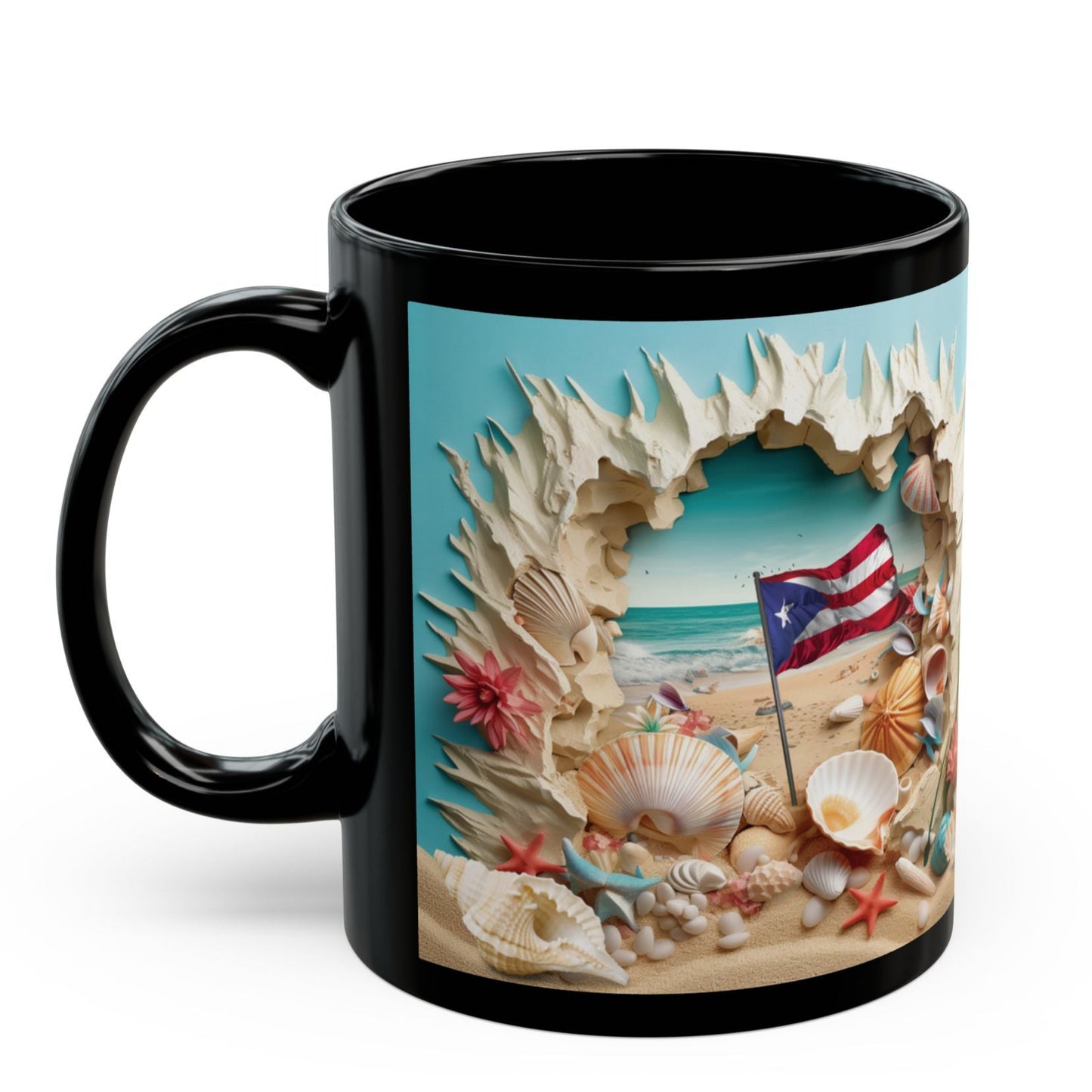 TAZA PLAYAS DE PUERTO RICO CUP COFFEE MUG | 4EVERBORICUA