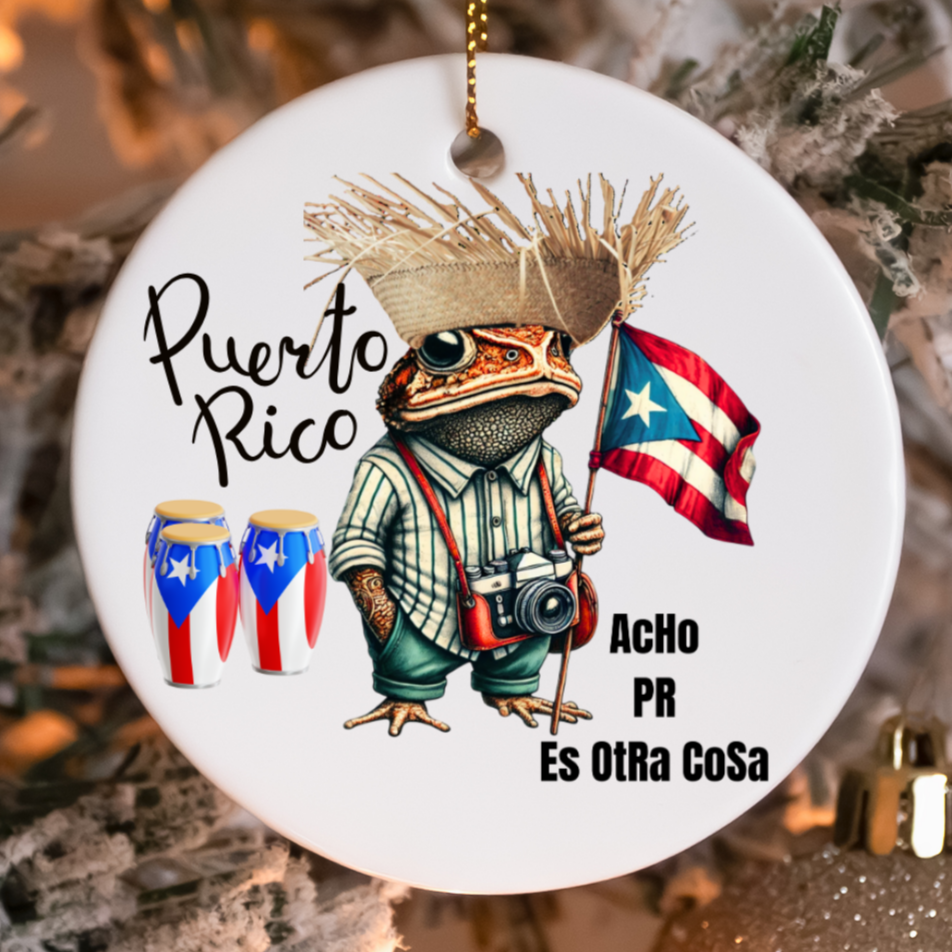 PUERTO RICO ORNAMENTS ADORNO ACHO PR ES OTRA COSA CON SAPO CONCHO DTMF 4EVERBORICUA