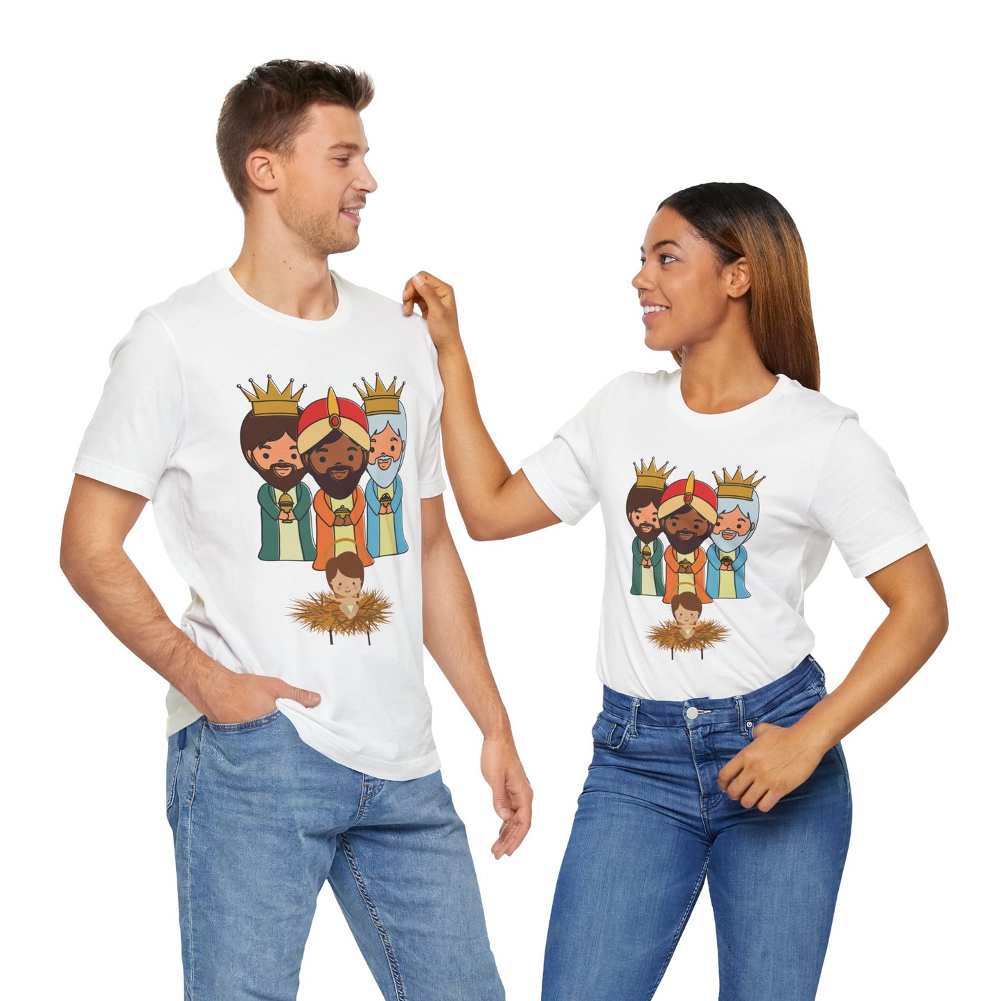 CAMISETAS PR UNISEX TRES MEYES MAGOS THREE KINGS T-SHIRT|4EVERBORICUA