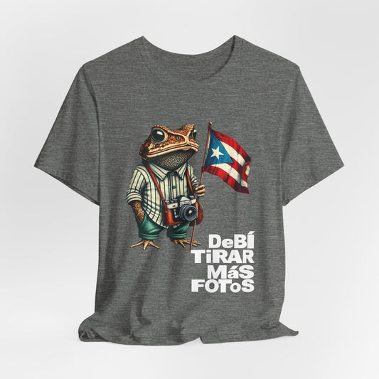 CAMISETAS PR SHIRTS Deep Heather SAPO CONCHO DTMF |4EVERBORICUA