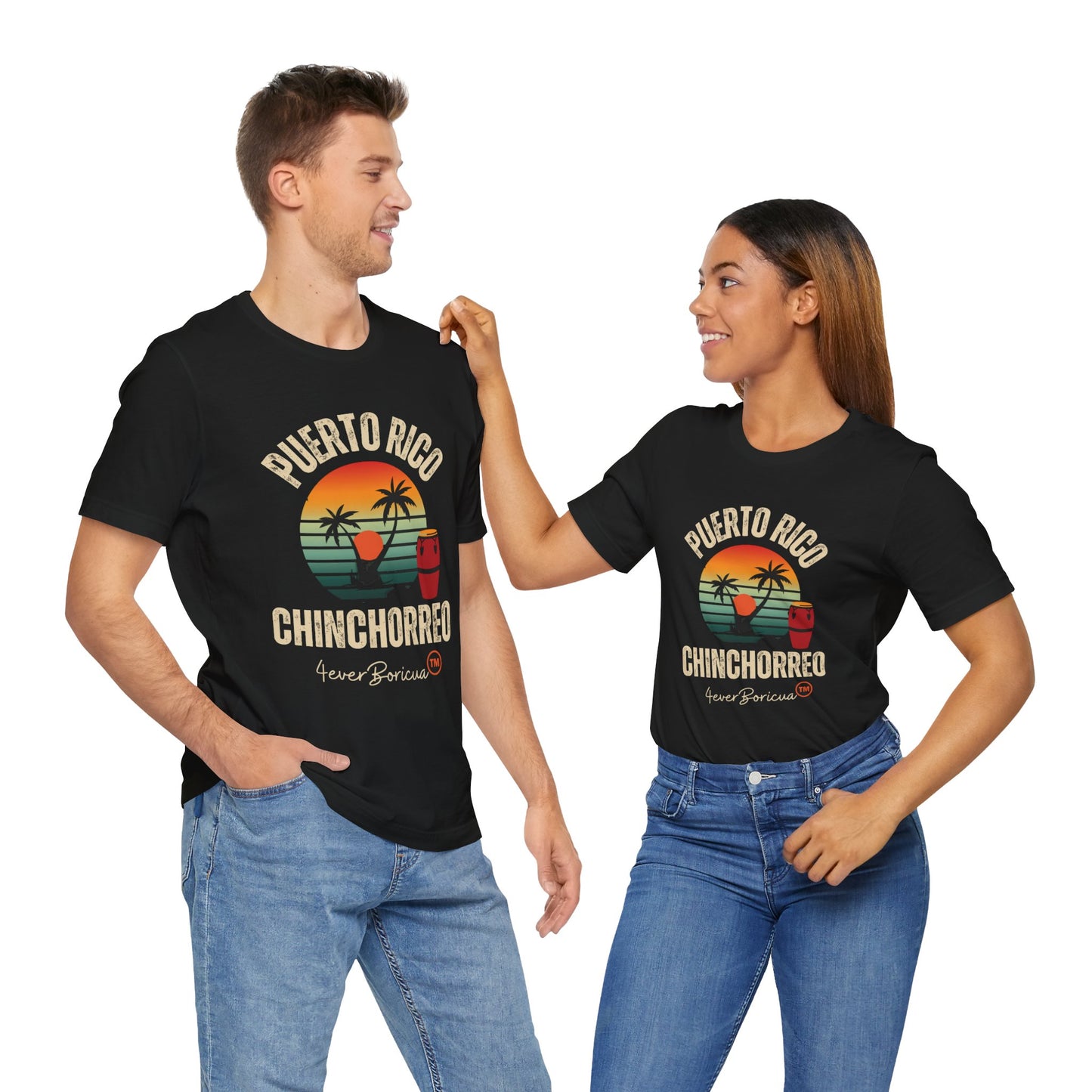 CAMISETAS PR UNISEX PUERTO RICO CHINCHORREO T-SHIRT | 4EVERBORICUA