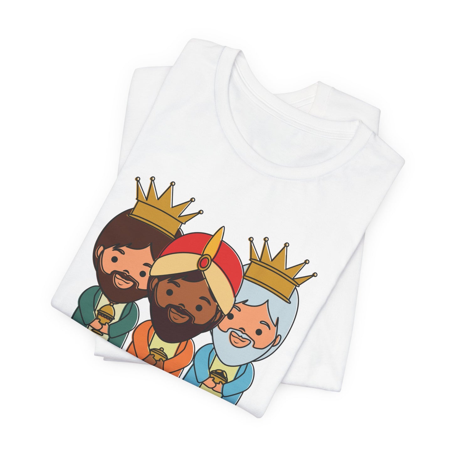 CAMISETAS PR UNISEX TRES MEYES MAGOS THREE KINGS T-SHIRT|4EVERBORICUA