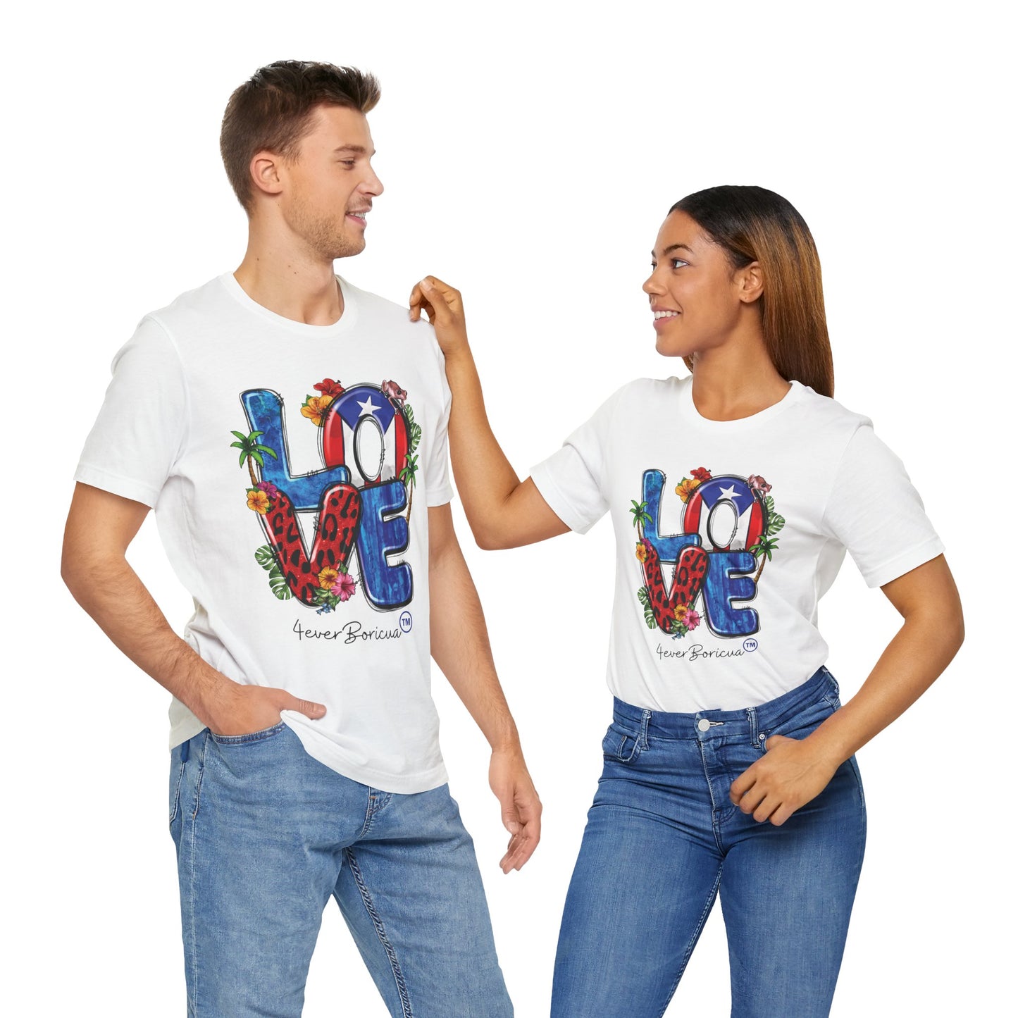 CAMISETAS PUERTO RICO SHIRTS LOVE BANDERA PR COQUI | 4EVERBORICUA