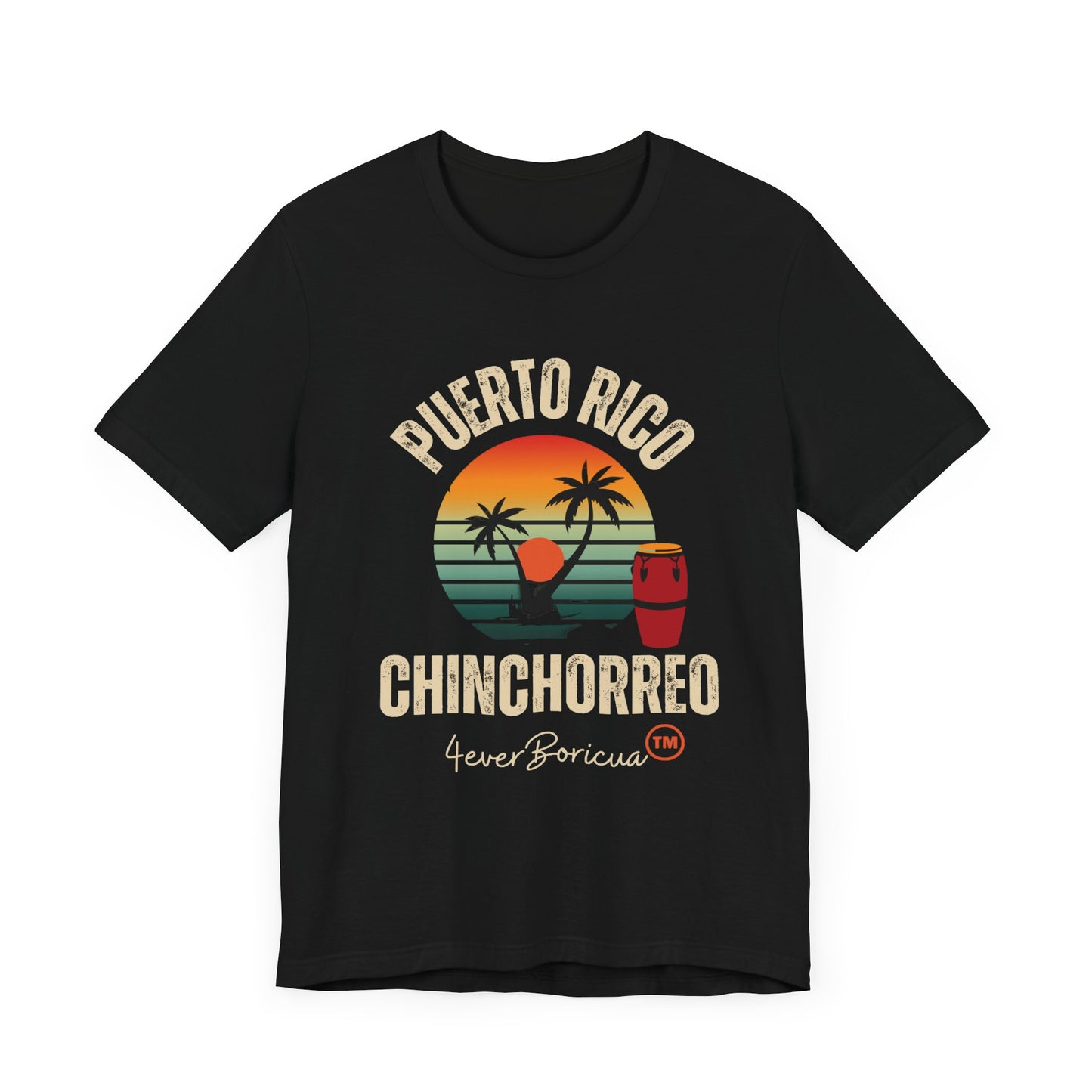 CAMISETAS PR UNISEX PUERTO RICO CHINCHORREO T-SHIRT | 4EVERBORICUA