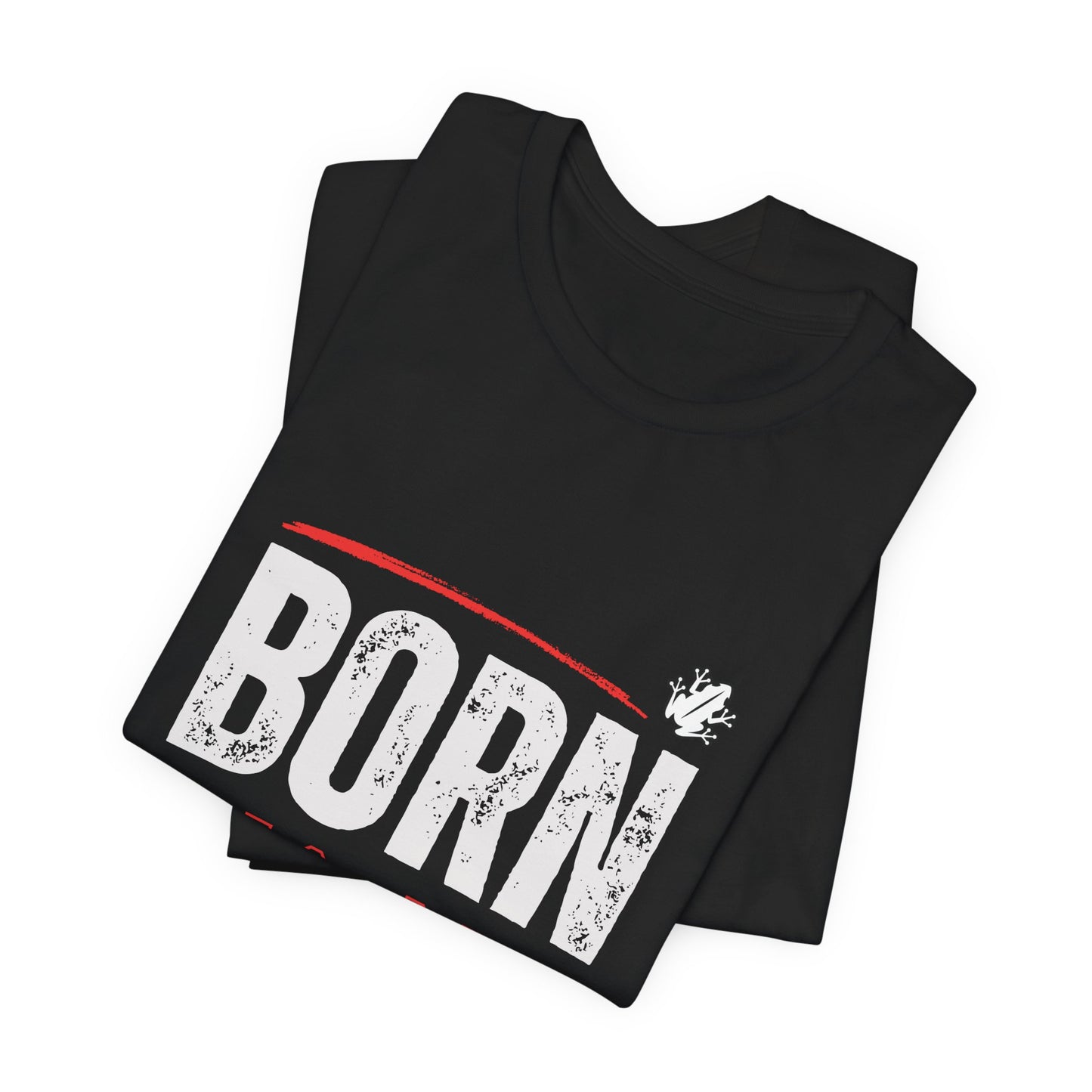CAMISETAS PR UNISEX COQUI BORN TO BE ORIGINAL BLACK T-SHIRT |4EVERBORICUA