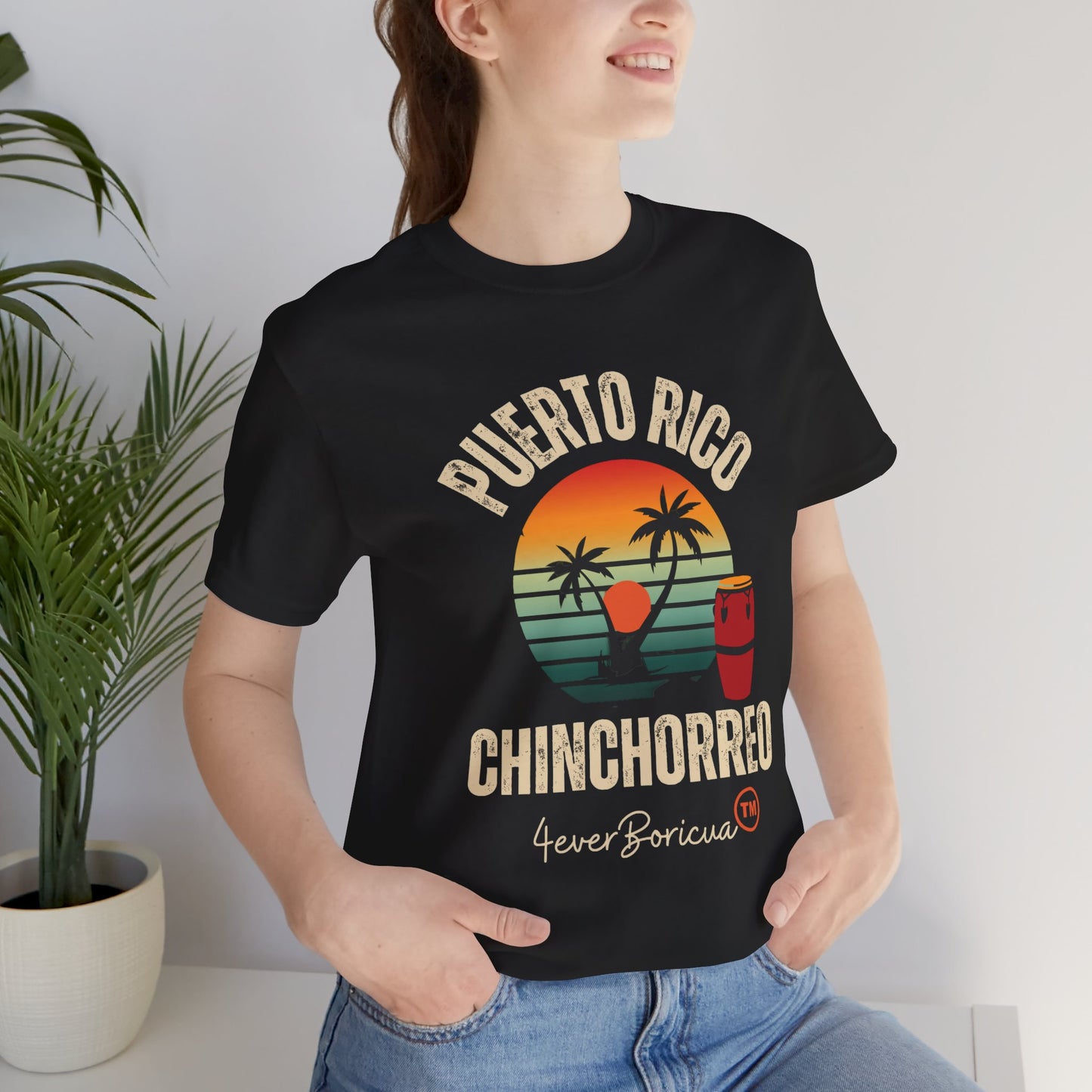 CAMISETAS PR UNISEX PUERTO RICO CHINCHORREO T-SHIRT | 4EVERBORICUA