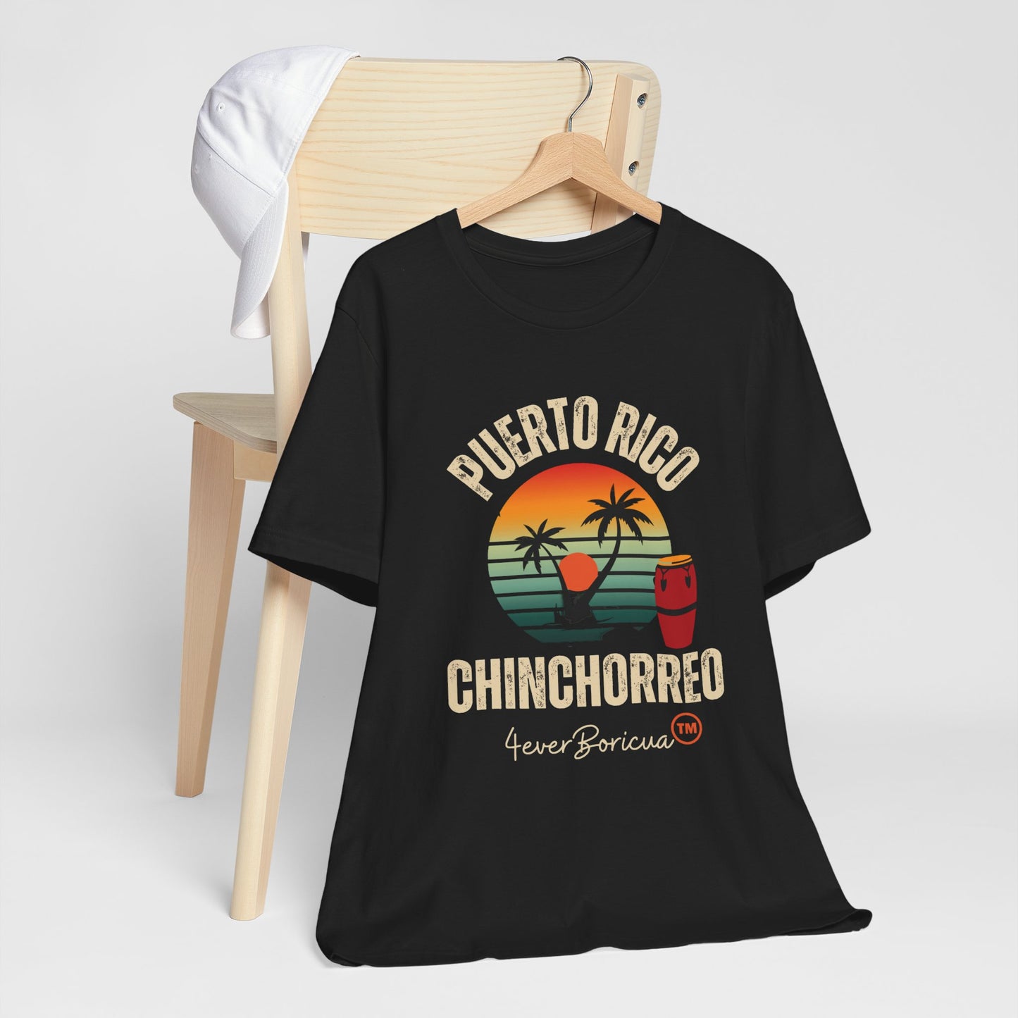 CAMISETAS PR UNISEX PUERTO RICO CHINCHORREO T-SHIRT | 4EVERBORICUA