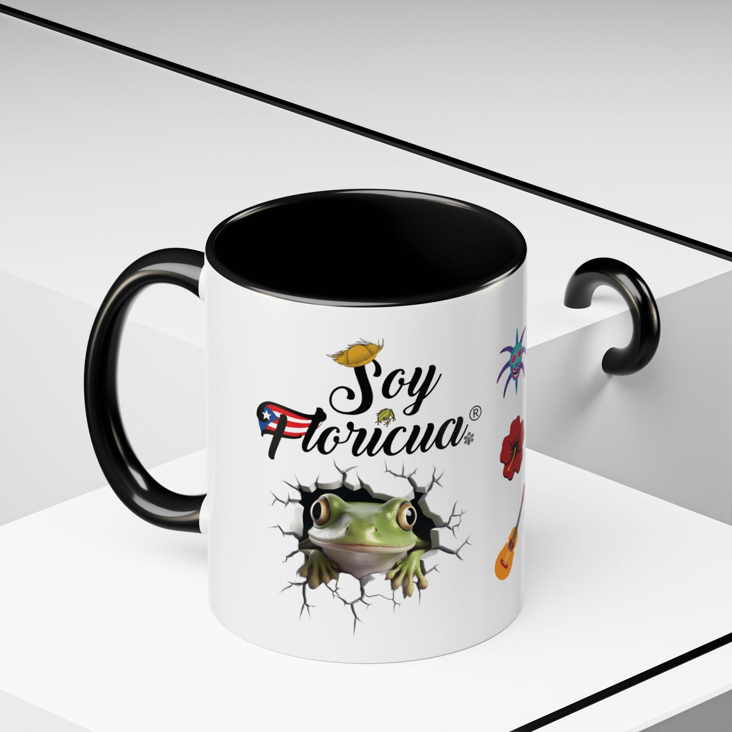 TAZA PUERTO RICO FLORIDA DIÁSPORA - SOY FLORICUA MUG|4EVERBORICUA