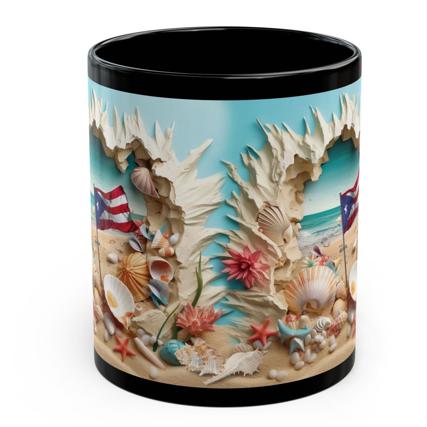 TAZA PLAYAS DE PUERTO RICO CUP COFFEE MUG | 4EVERBORICUA