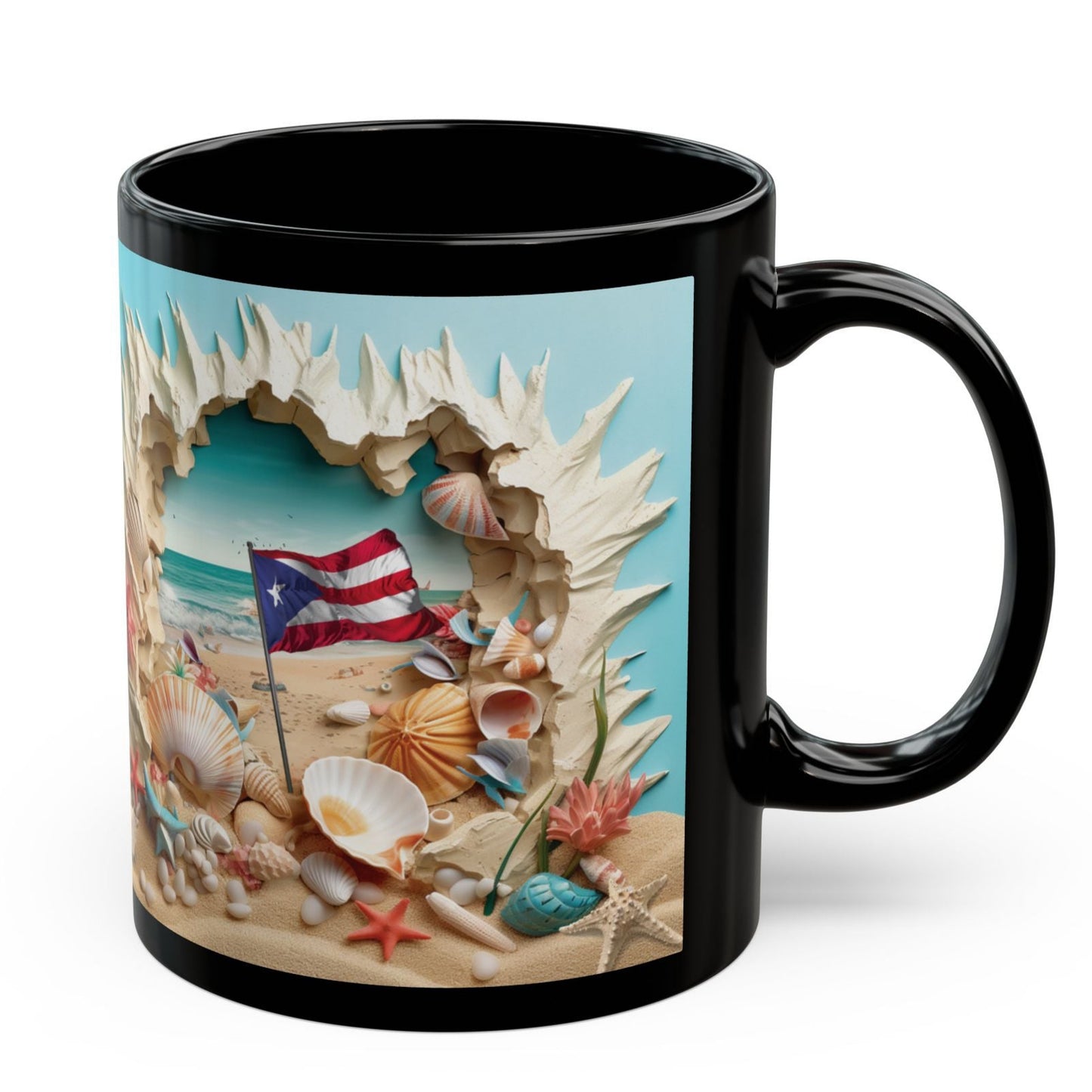 TAZA PLAYAS DE PUERTO RICO CUP COFFEE MUG | 4EVERBORICUA
