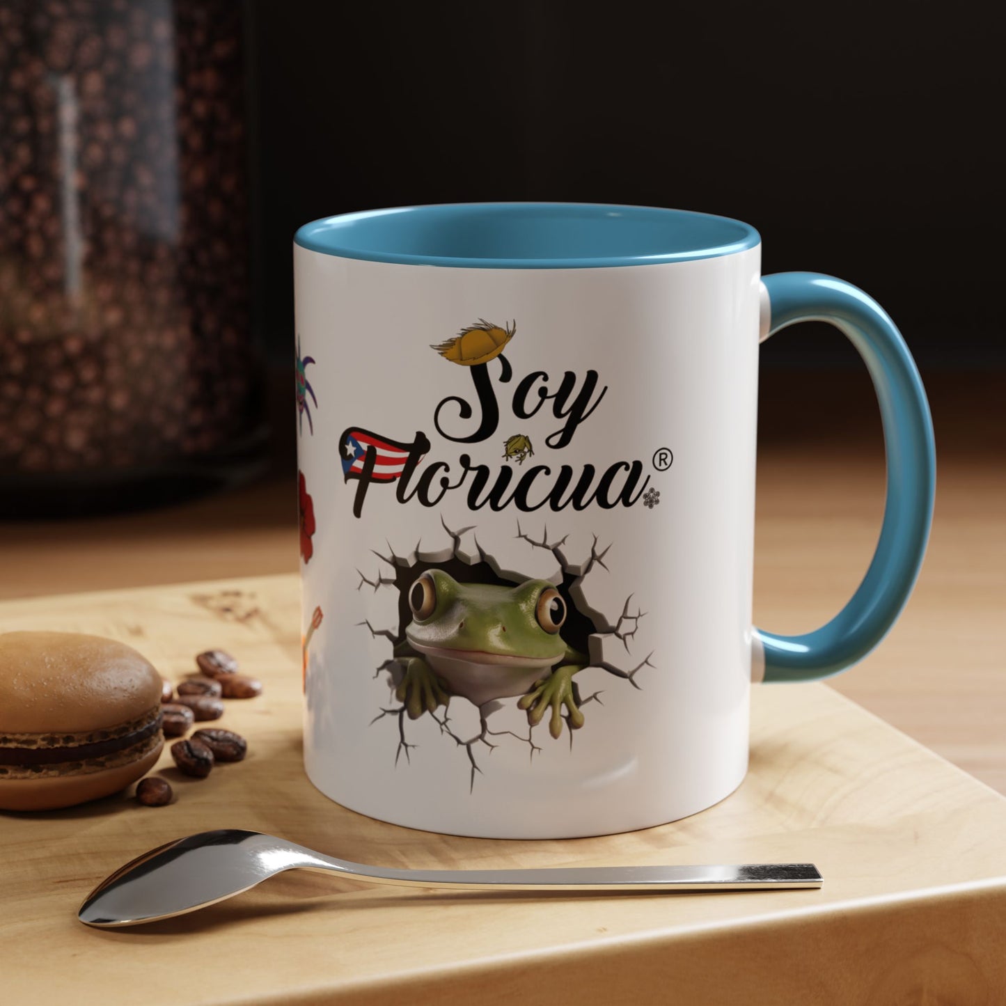 TAZA PUERTO RICO FLORIDA DIÁSPORA - SOY FLORICUA MUG|4EVERBORICUA
