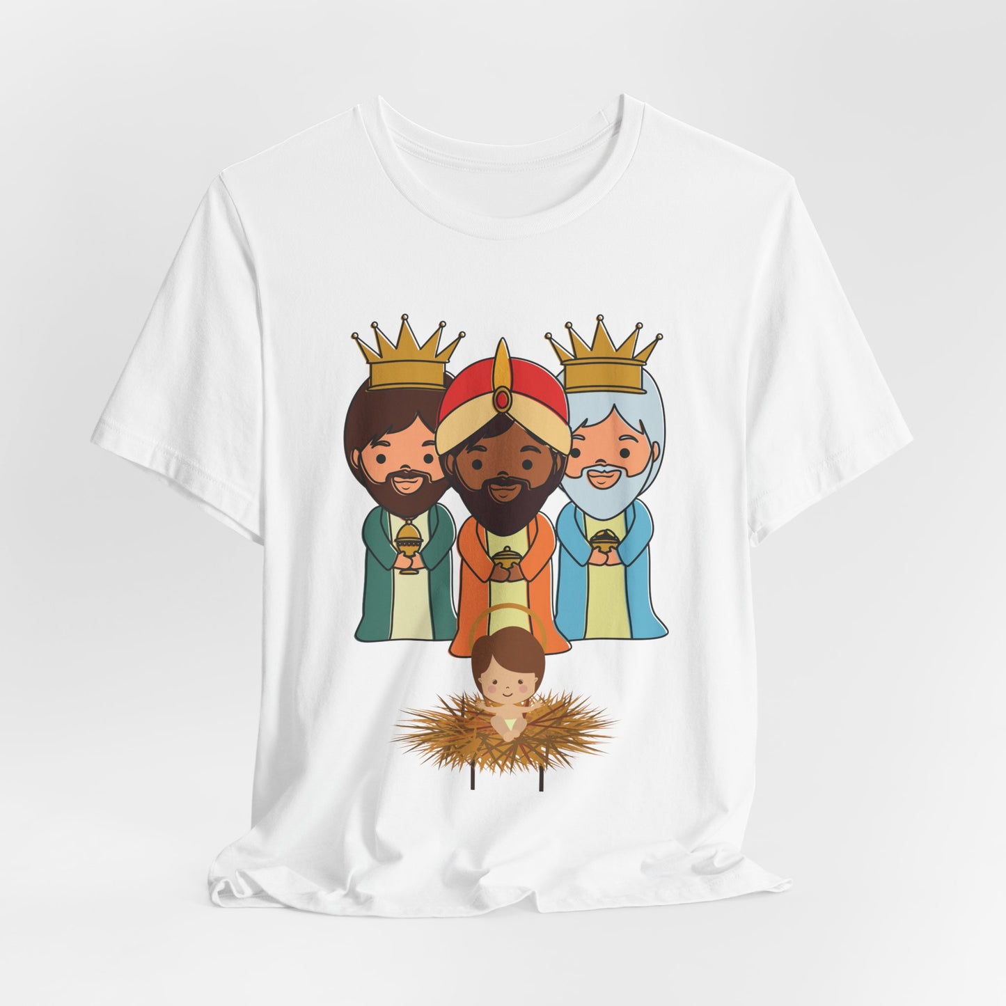 CAMISETAS PR UNISEX TRES MEYES MAGOS THREE KINGS T-SHIRT|4EVERBORICUA