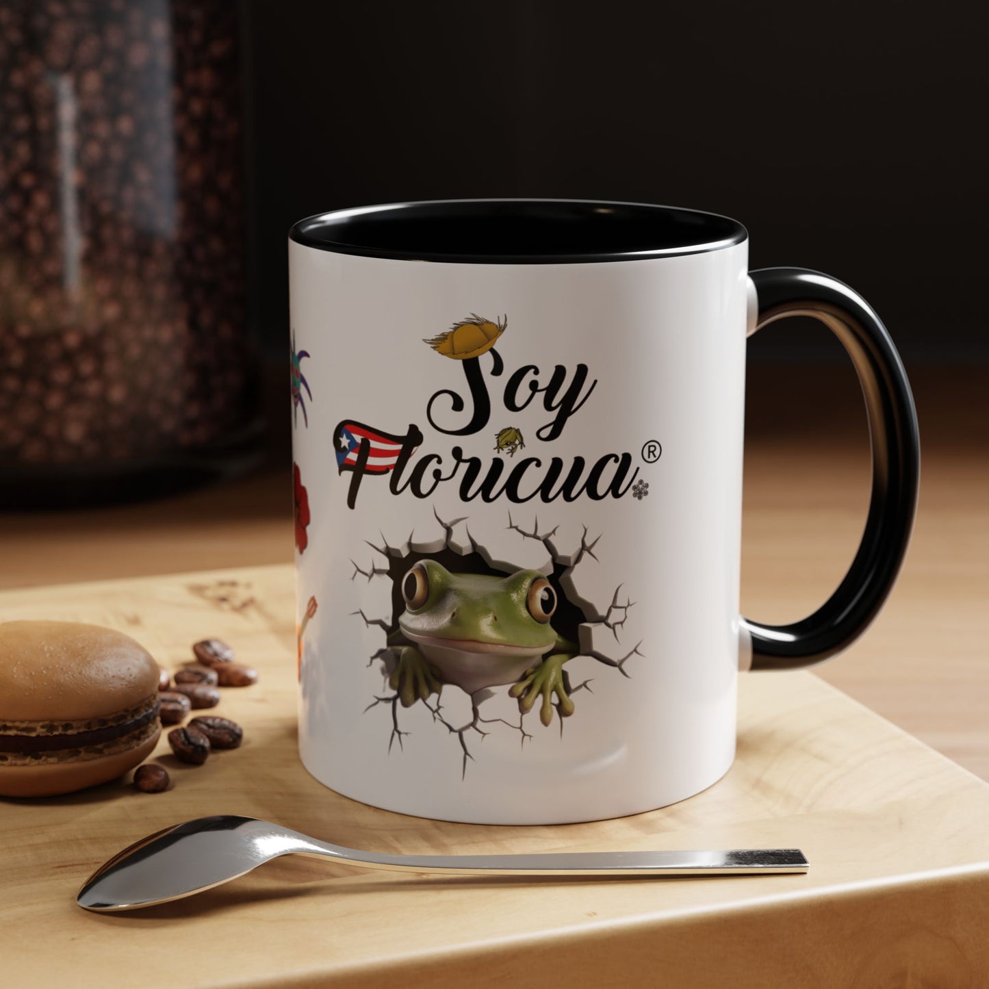 TAZA PUERTO RICO FLORIDA DIÁSPORA - SOY FLORICUA MUG|4EVERBORICUA