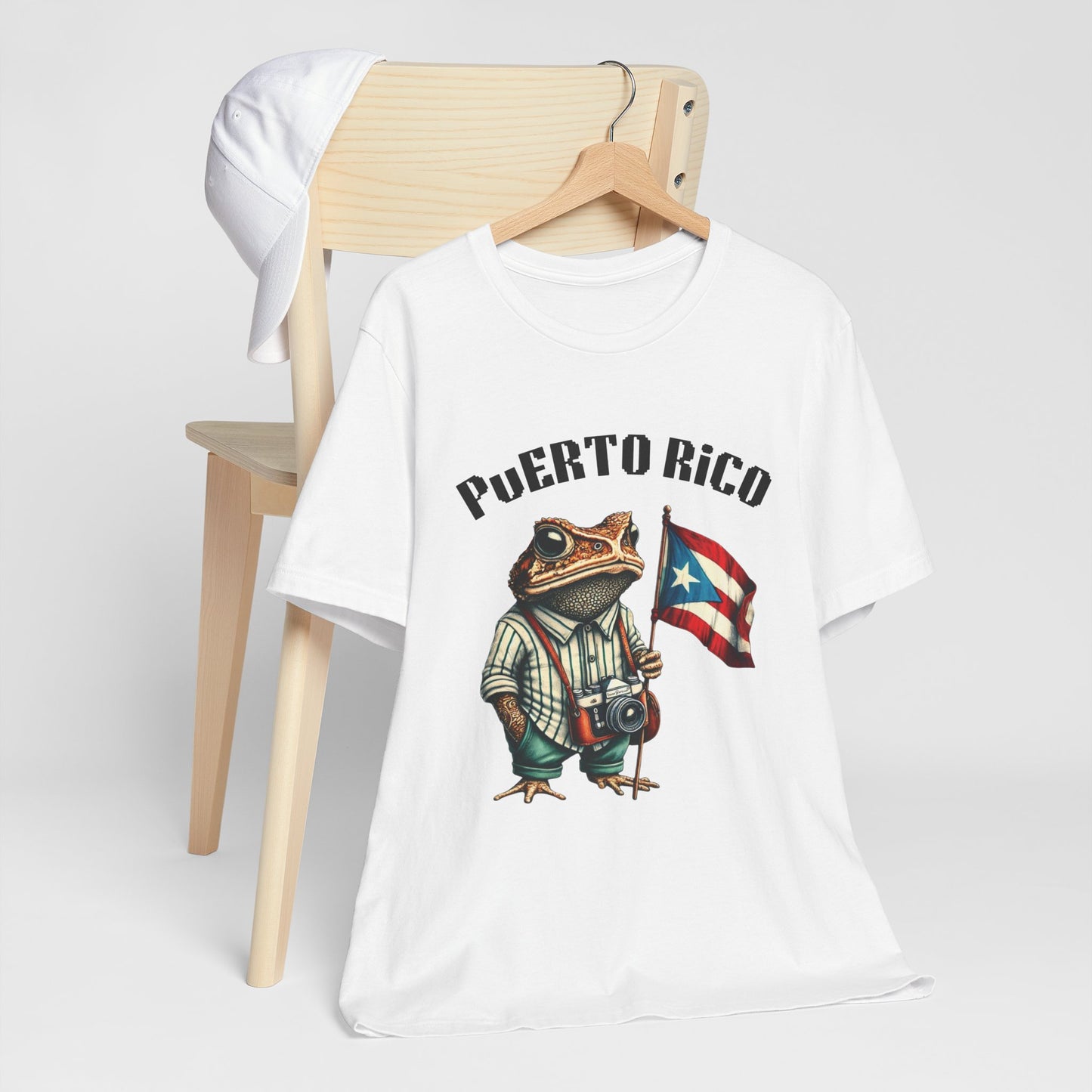 CAMISETAS PR SHIRTS SAPO CONCHO BANDERA PUERTO RICO | 4VERBORICUA