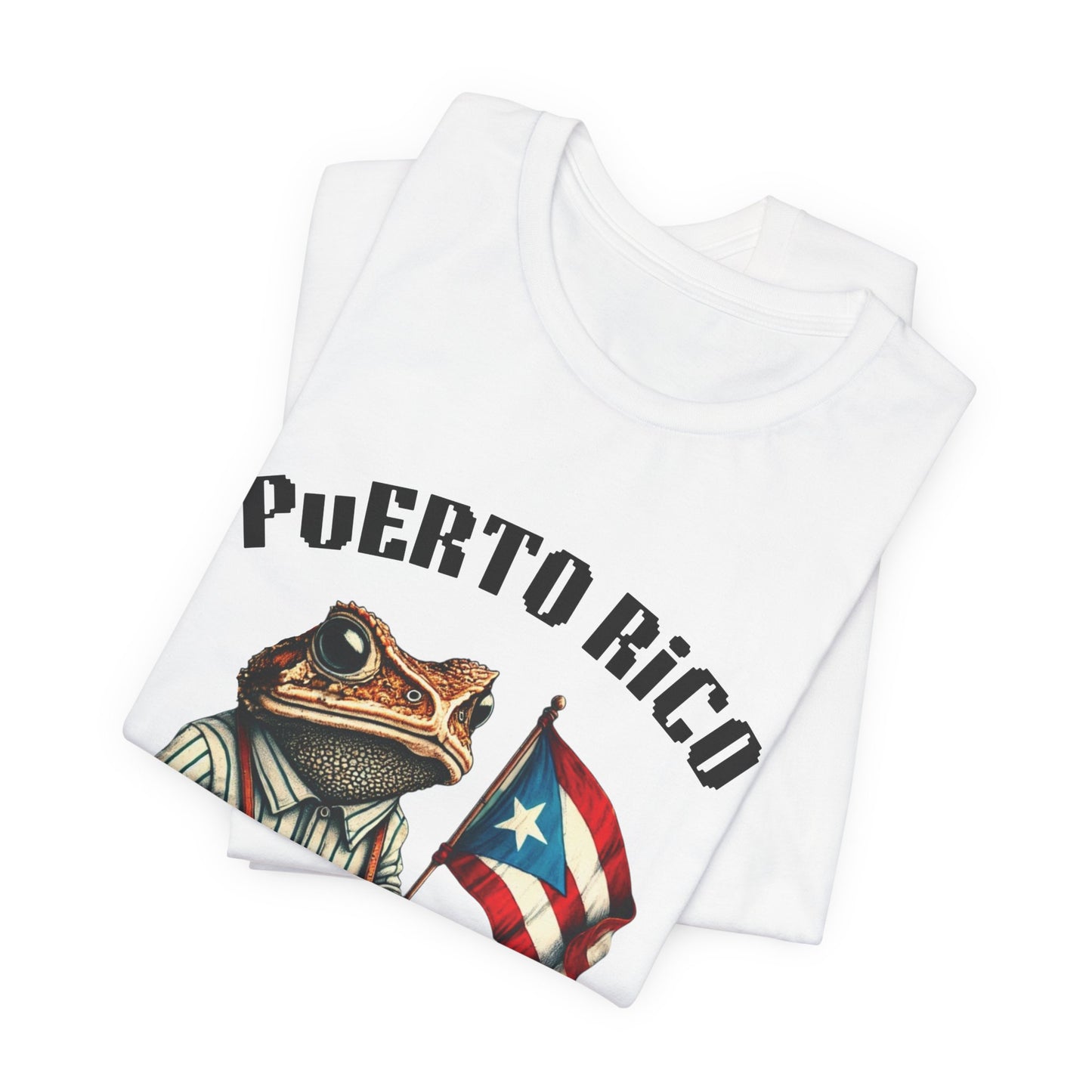 CAMISETAS PR SHIRTS SAPO CONCHO BANDERA PUERTO RICO | 4VERBORICUA