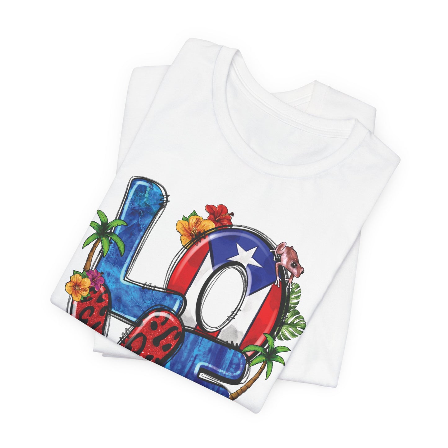 CAMISETAS PUERTO RICO SHIRTS LOVE BANDERA PR COQUI | 4EVERBORICUA