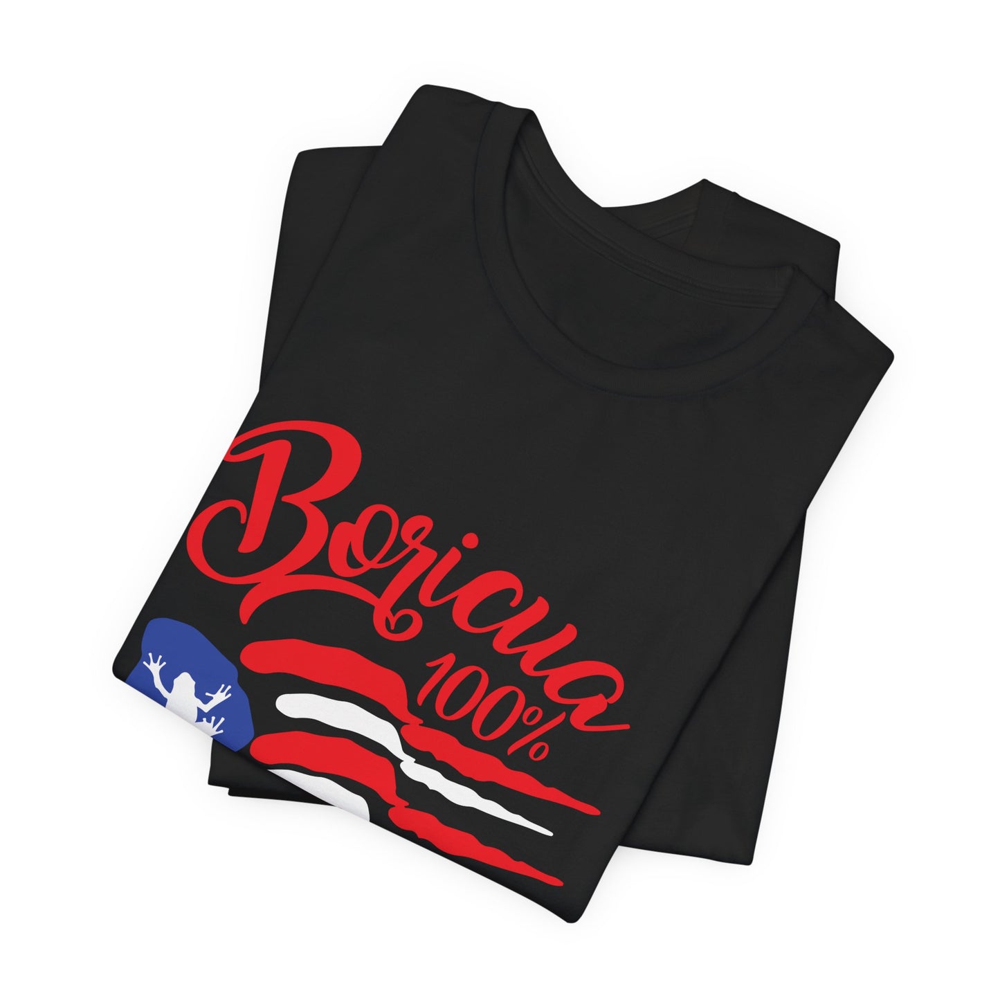 CAMISETAS PR BORICUA 100% COQUI AND FLAG T-SHIRT | 4EVERBORICUA