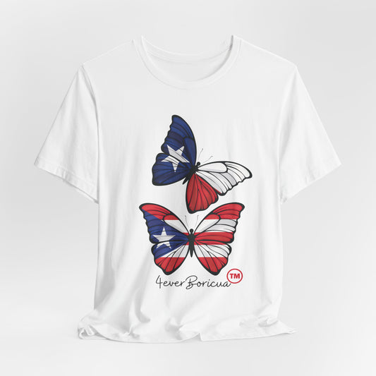 Butterflies Mariposas Banderas Puerto Rico Texas Flags Diaspora