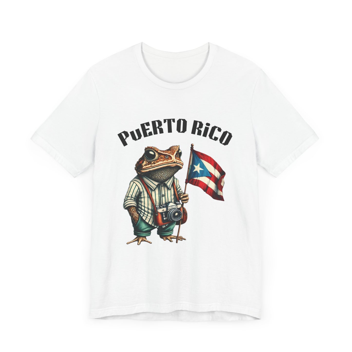 CAMISETAS PR SHIRTS SAPO CONCHO BANDERA PUERTO RICO | 4VERBORICUA