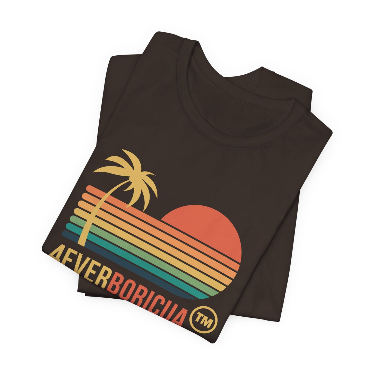 CAMISETAS PR PUERTO RICO RETRO COLORS SHIRT UNISEX| 4EVERBORICUA