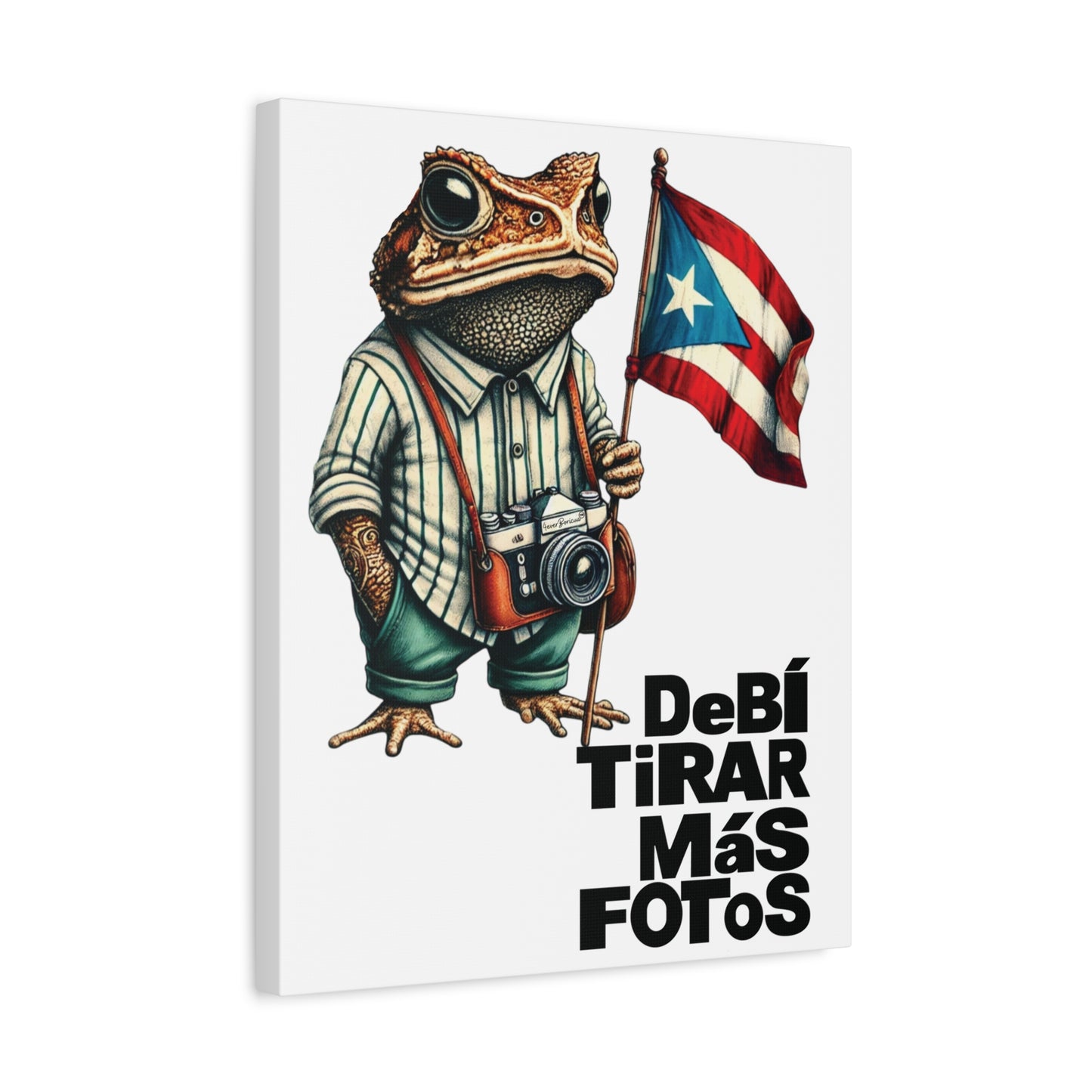 PUERTO RICO WALL CANVAS Sapo Concho Debí Tirar Más Fotos |4EVERBORICUA