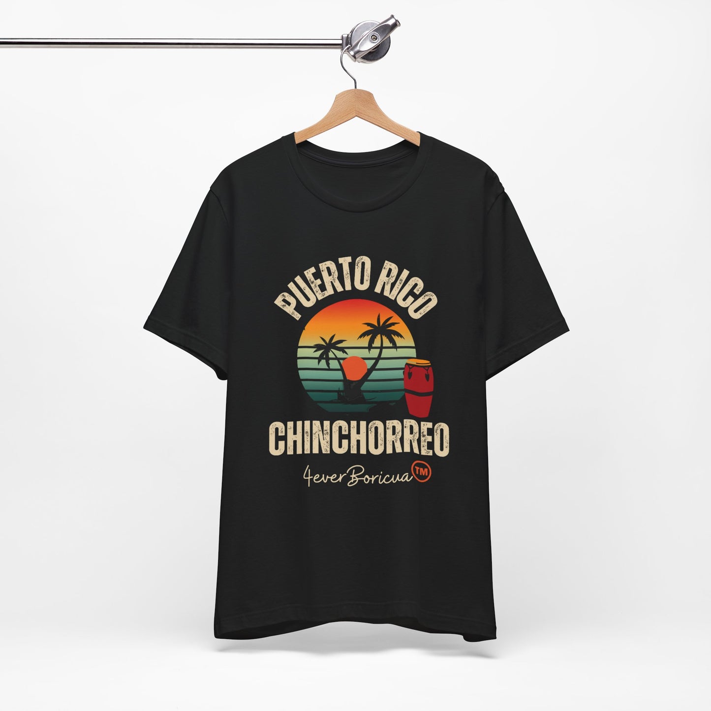 CAMISETAS PR UNISEX PUERTO RICO CHINCHORREO T-SHIRT | 4EVERBORICUA