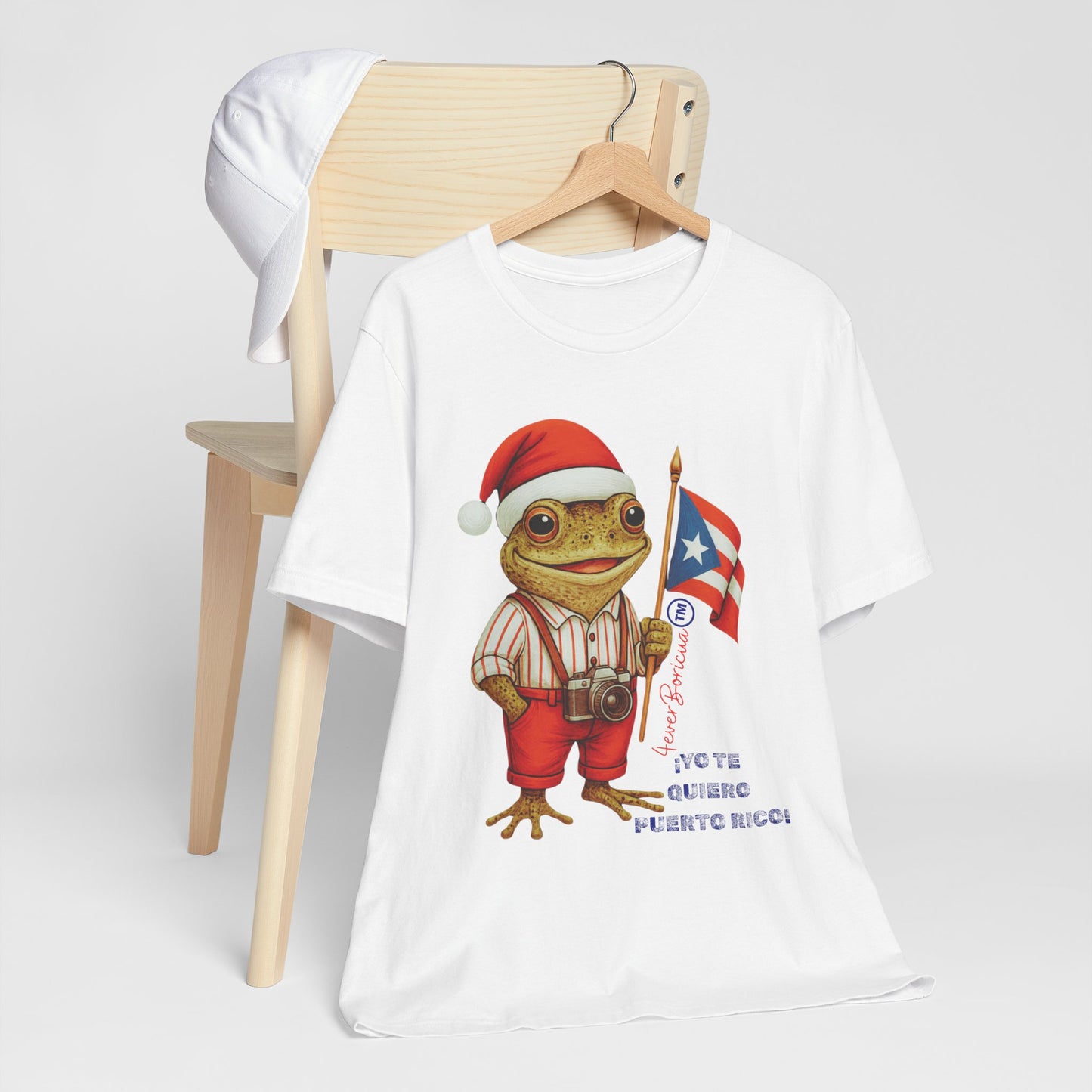 CAMISETA NAVIDAD SAPO CONCHO Christmas Shirt Yo Te Quiero Puerto Rico | Diseño Exclusivo 4everBoricua