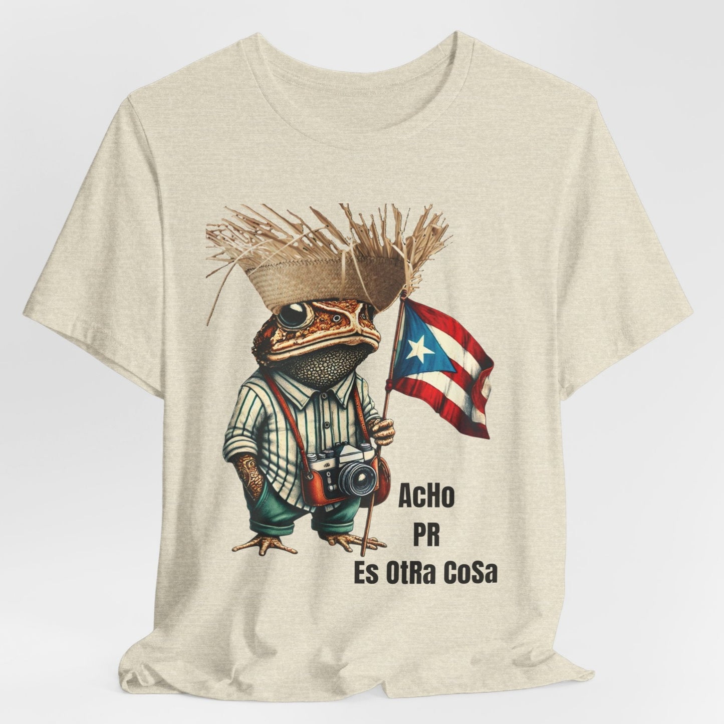 ACHO PR ES OTRA COSA CAMISETAS PUERTO RICO SHIRTS SAPO CONCHO DTMF