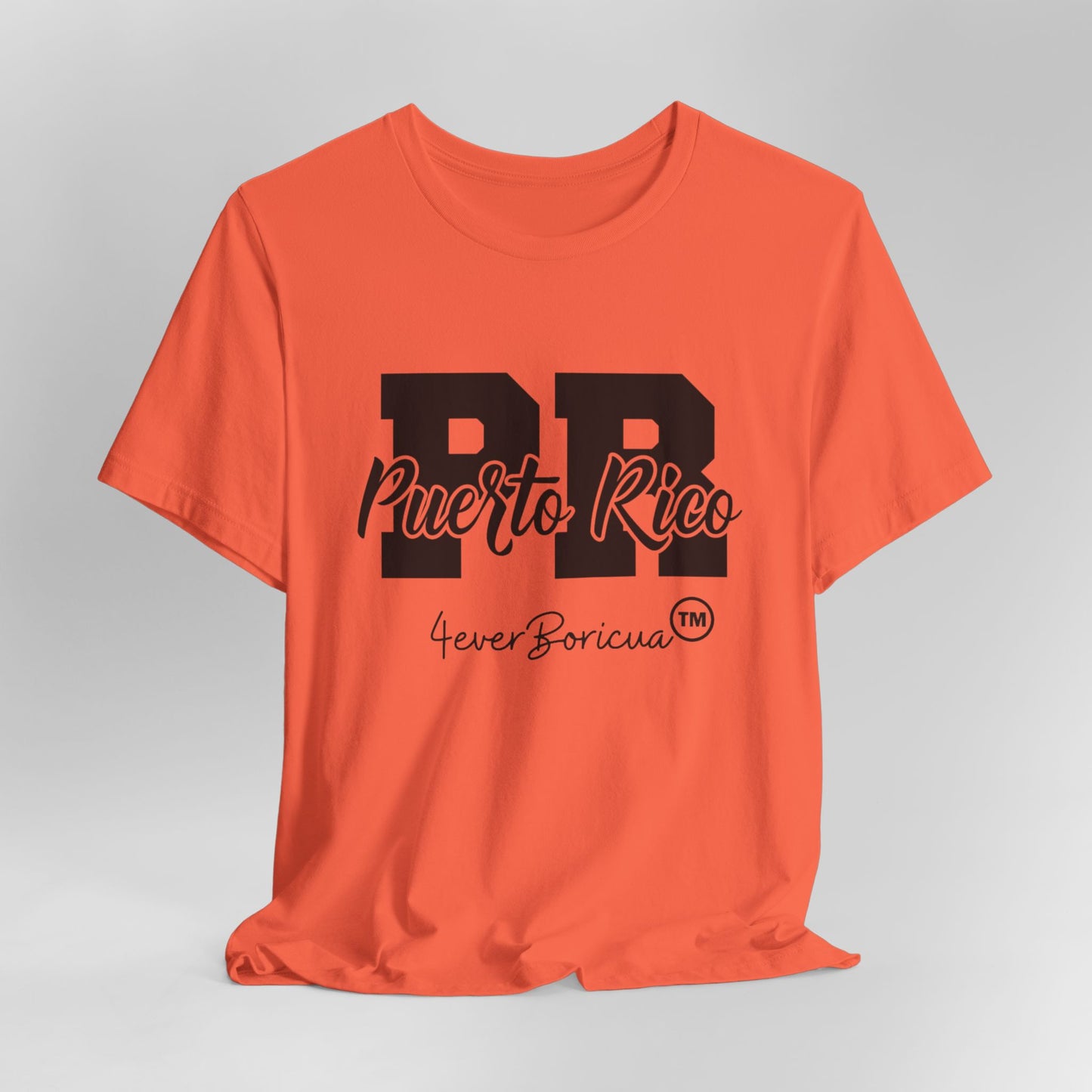 CAMISETAS PR PUERTO RICO UNISEX CORAL COLOR T-SHIRT | 4EVERBORICUA